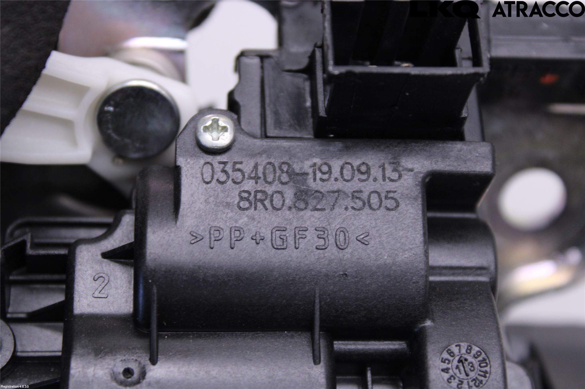 Audi A3/S3 8V 13-20 Bakluke-Lokk Låsekasse