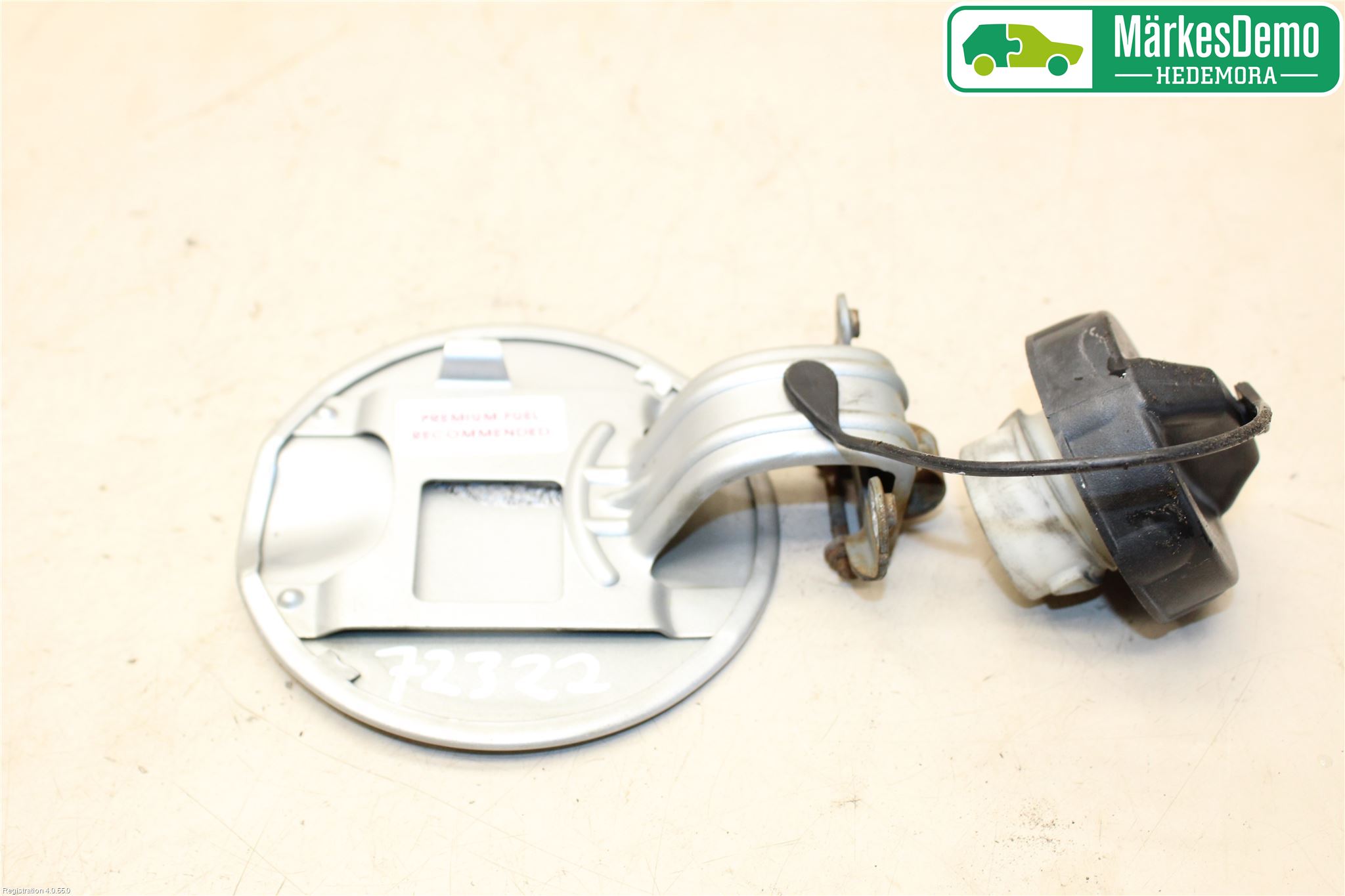 Jeep GRAND CHEROKEE 05-10 Drivstoff Tankluke