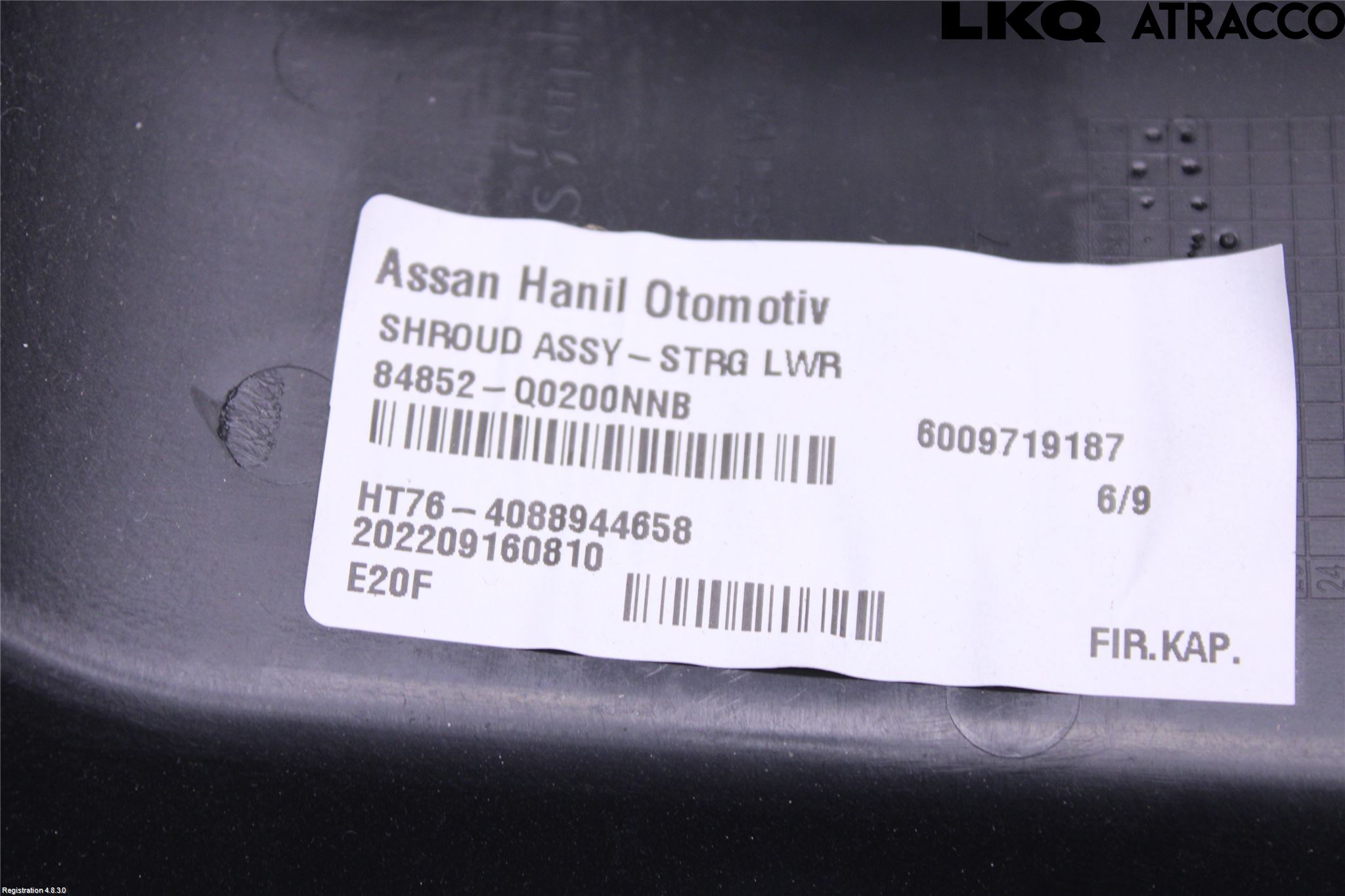 Hyundai BAYON BC3 21- Rattdeksel - Deksler
