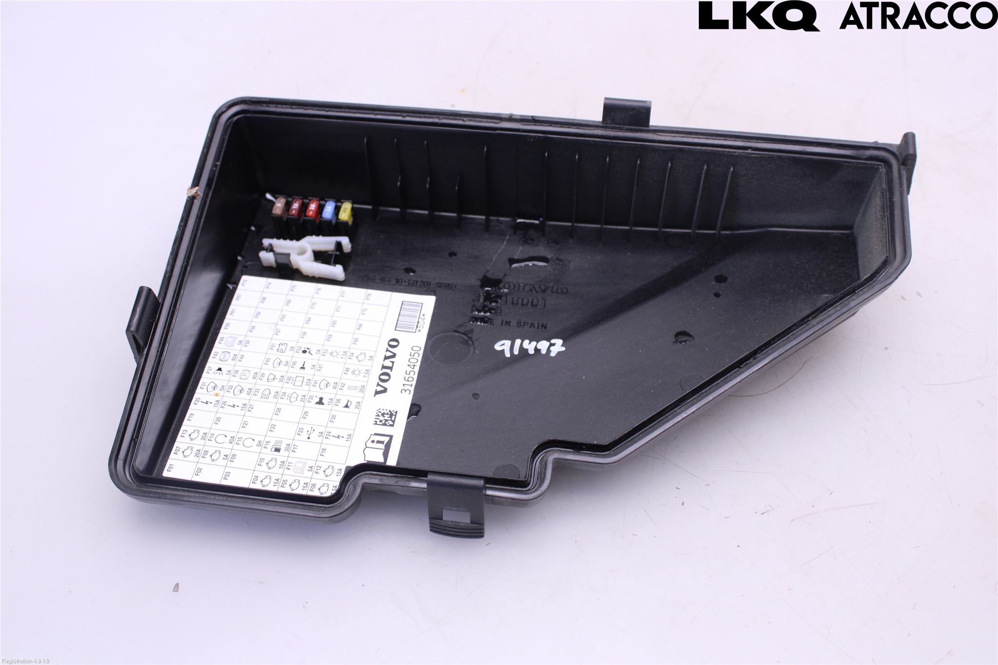 Volvo V90 17->> Sikringsboks - Elsentral Lokk