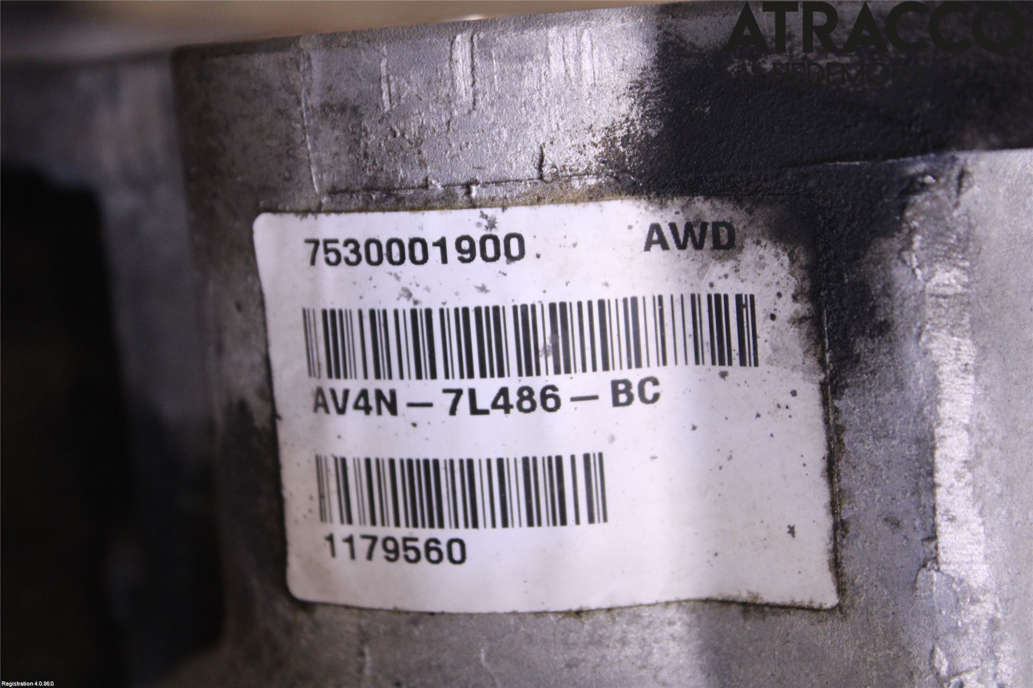 Ford KUGA 08-12 Gearkasse Fordelingskasse