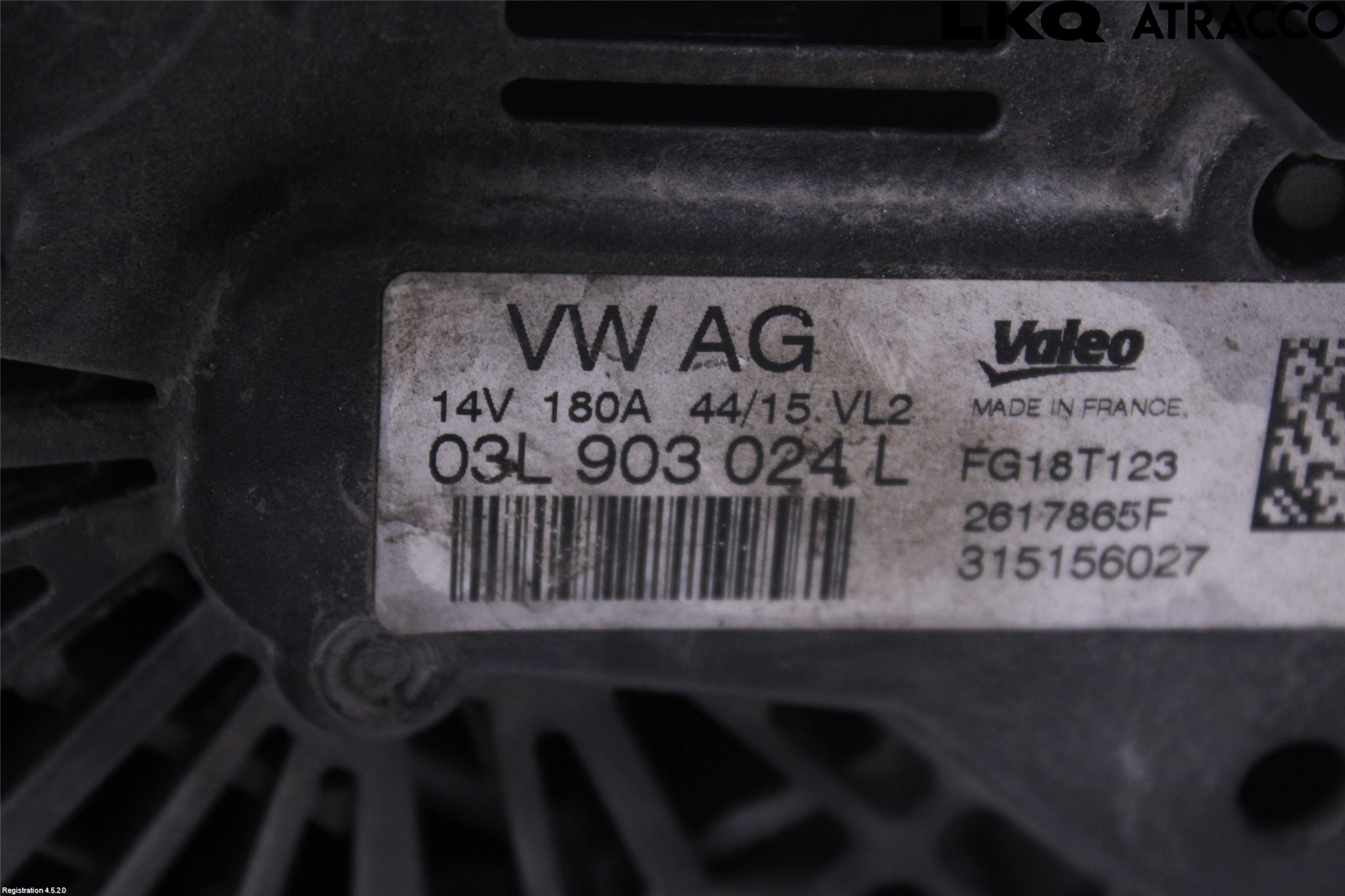 Volkswagen VW GOLF / E-GOLF VII 13-20 Dynamo