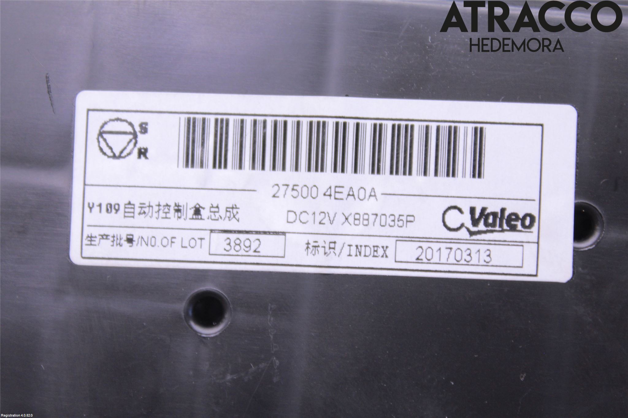 Nissan X-TRAIL 14-21 Varme Ac Betjening-Display