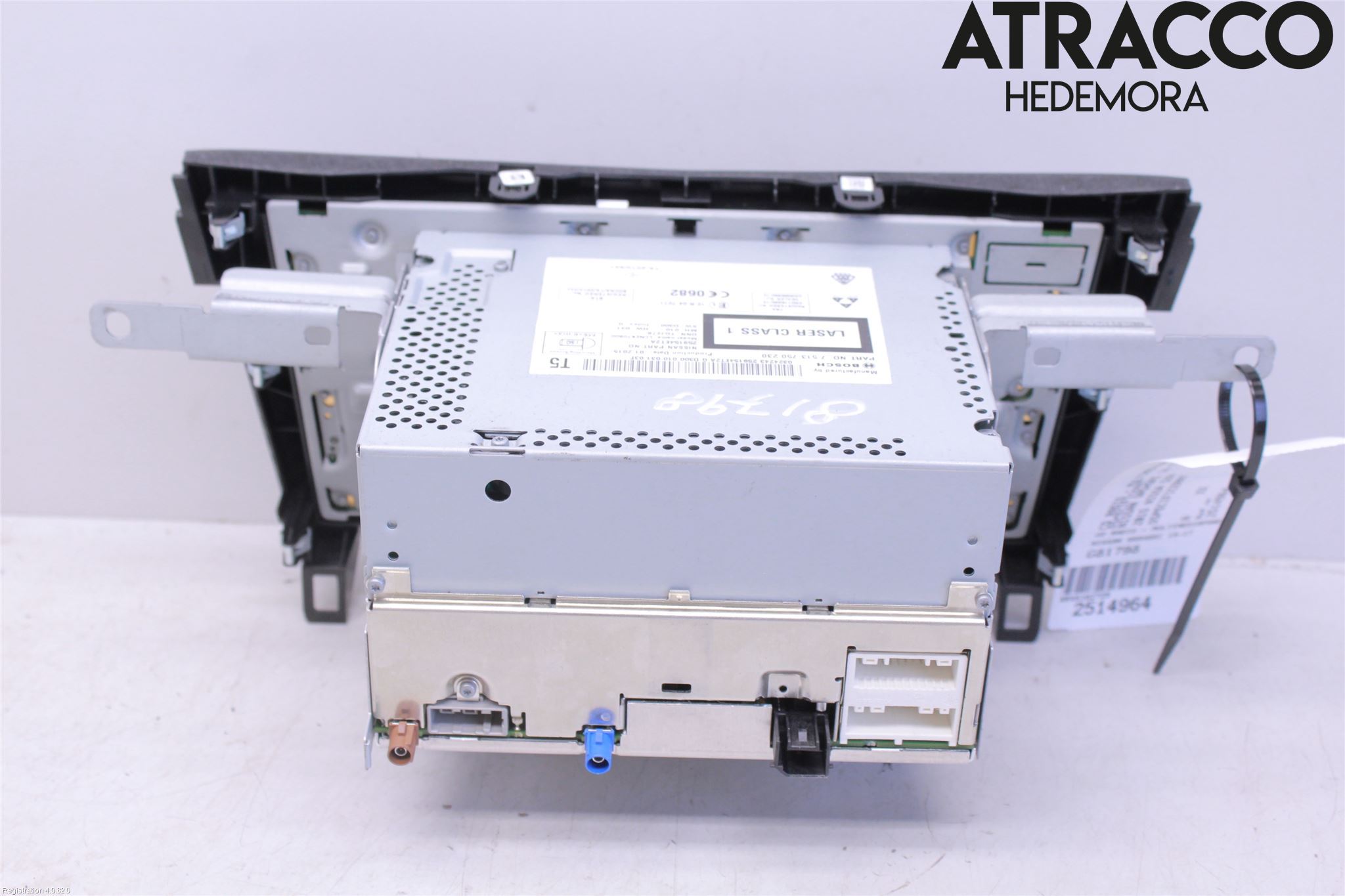 Nissan QASHQAI 14-17 Stereo Radio Med Cd