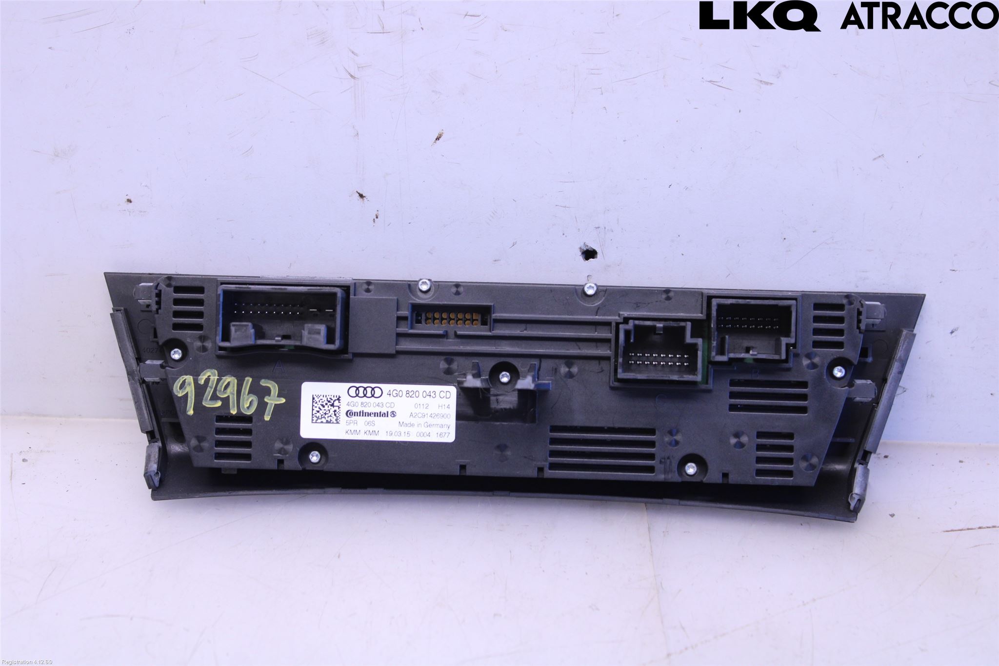 Audi A6 ALLROAD 12-18 Varme Ac Betjening-Display