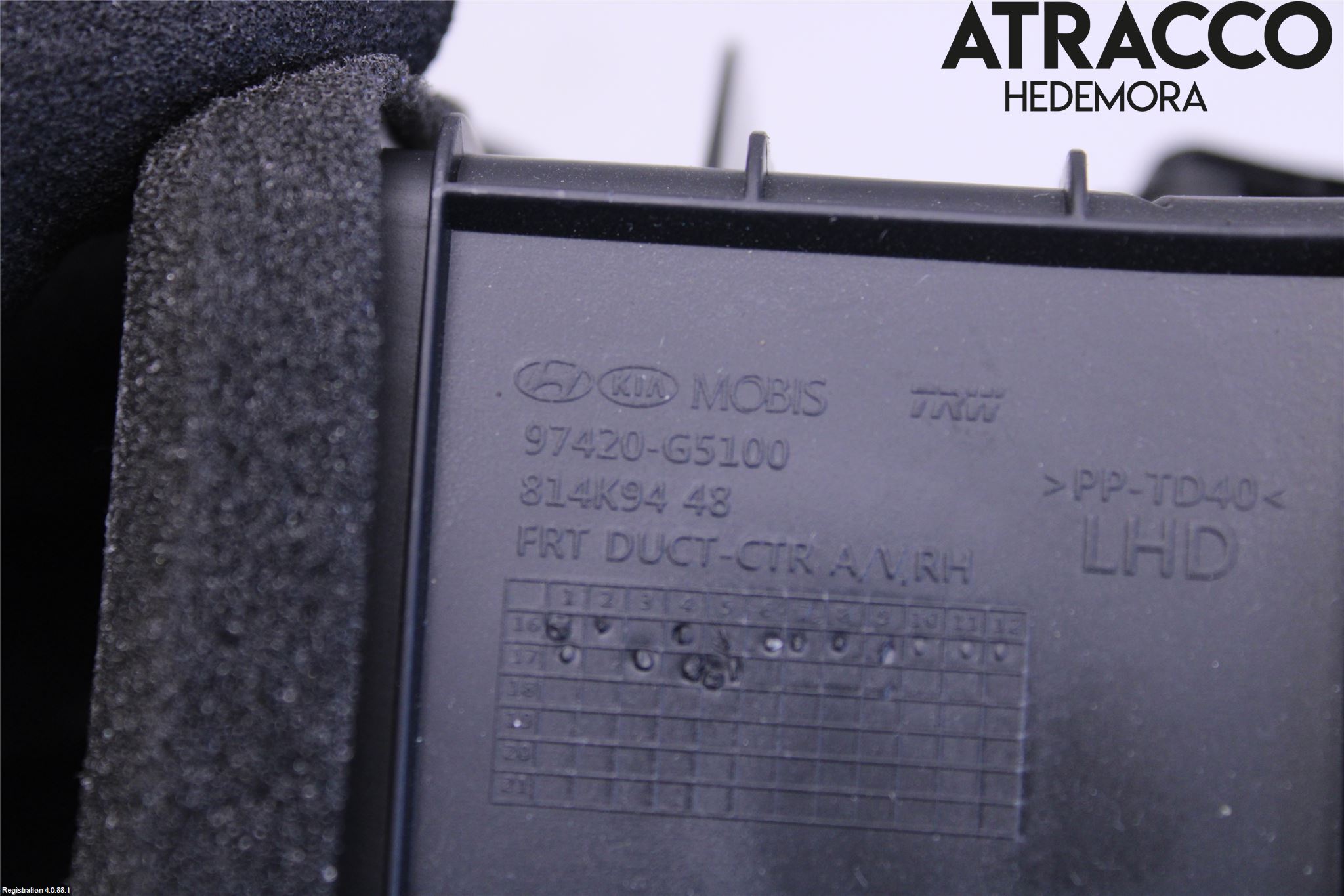 Kia NIRO (DE) 17-22 Dashbord Kanal - Dyse