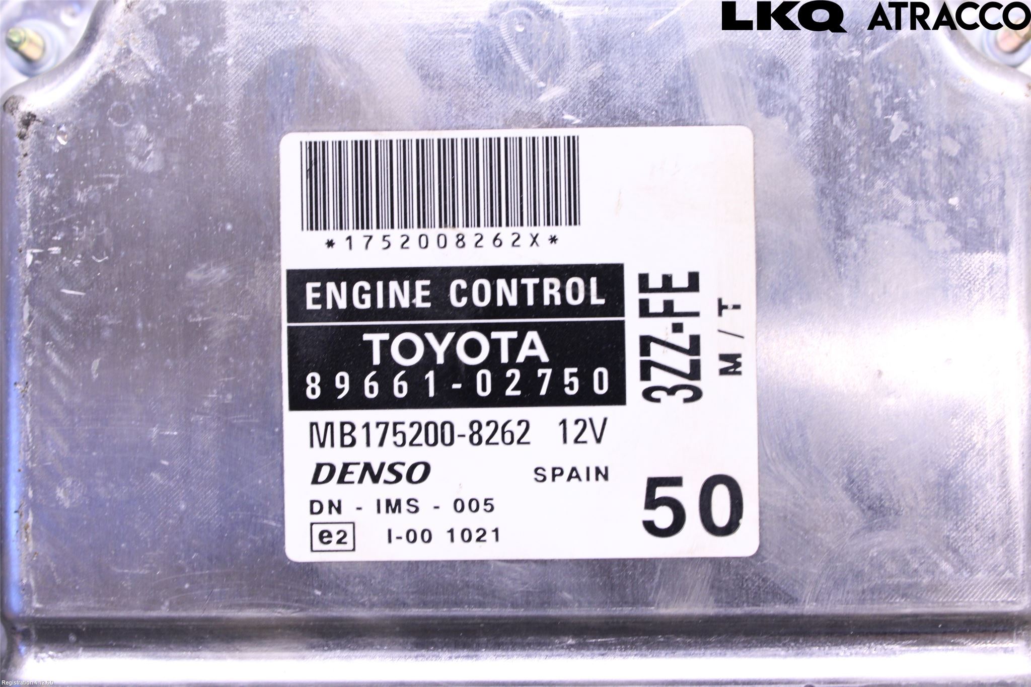 Toyota COROLLA 02-07 Styreenhet Innsprøytning