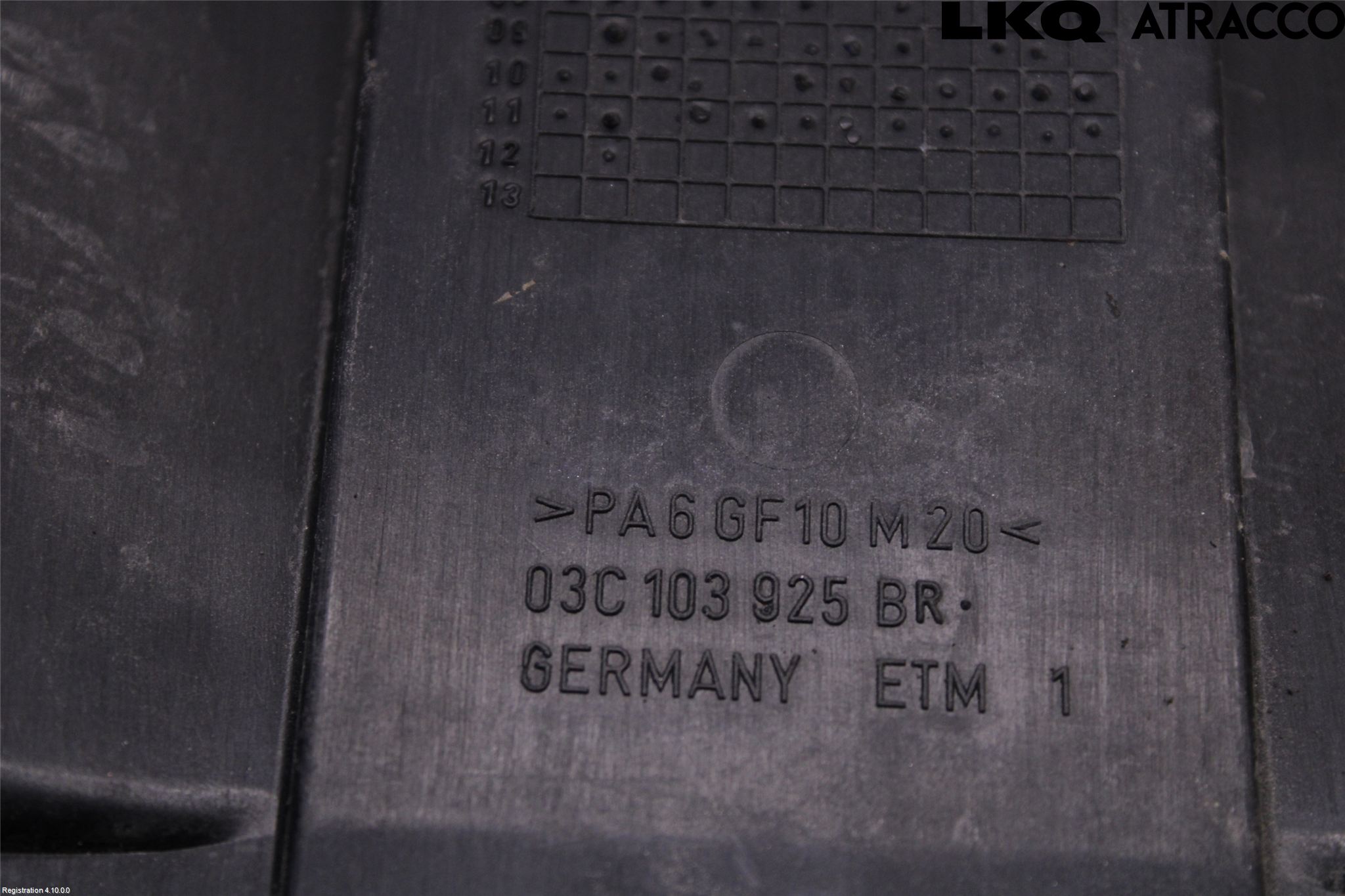 Volkswagen VW PASSAT 11-14 Motor Deksel Over Motor
