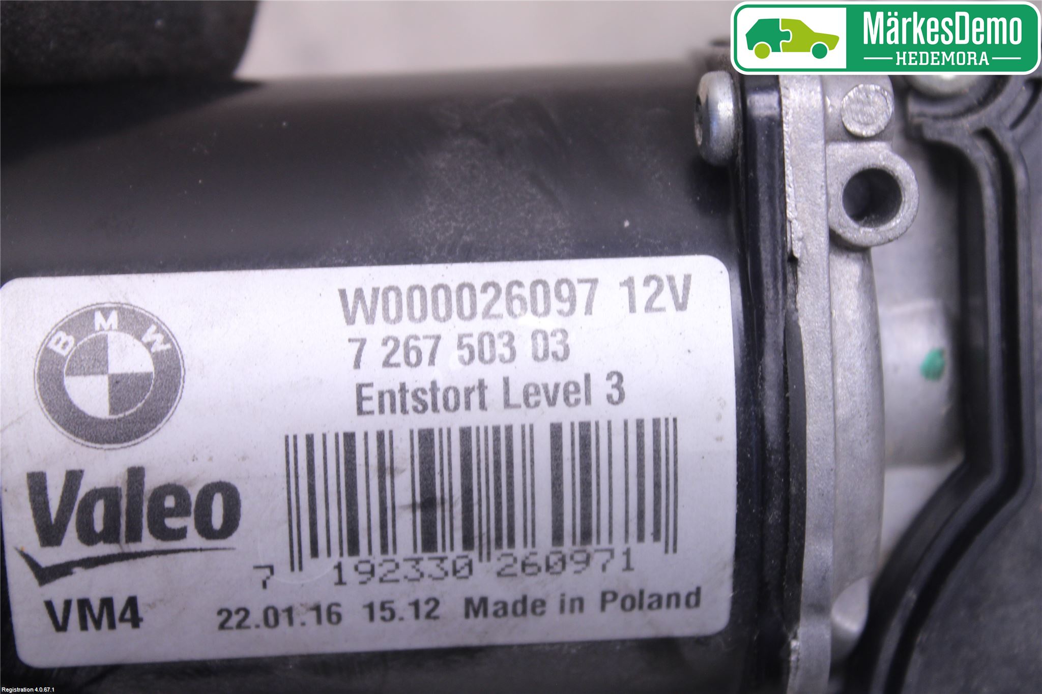 BMW 1 F20/F21 11-19 Viskermotor Frontrute
