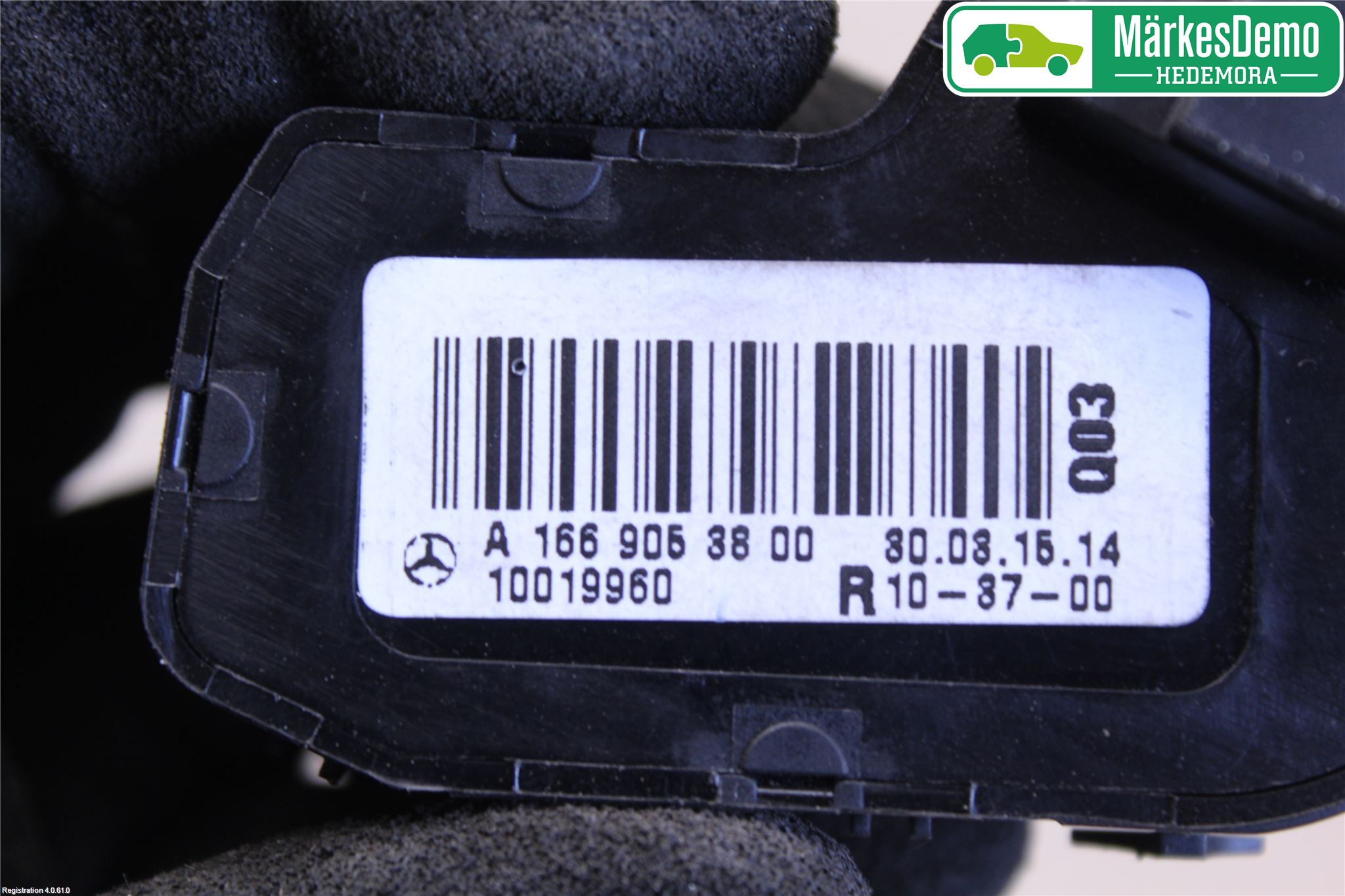 Mercedes-Benz MB ML/GLE-KLASS (W166) 12-18 Bryter Sete Regulering