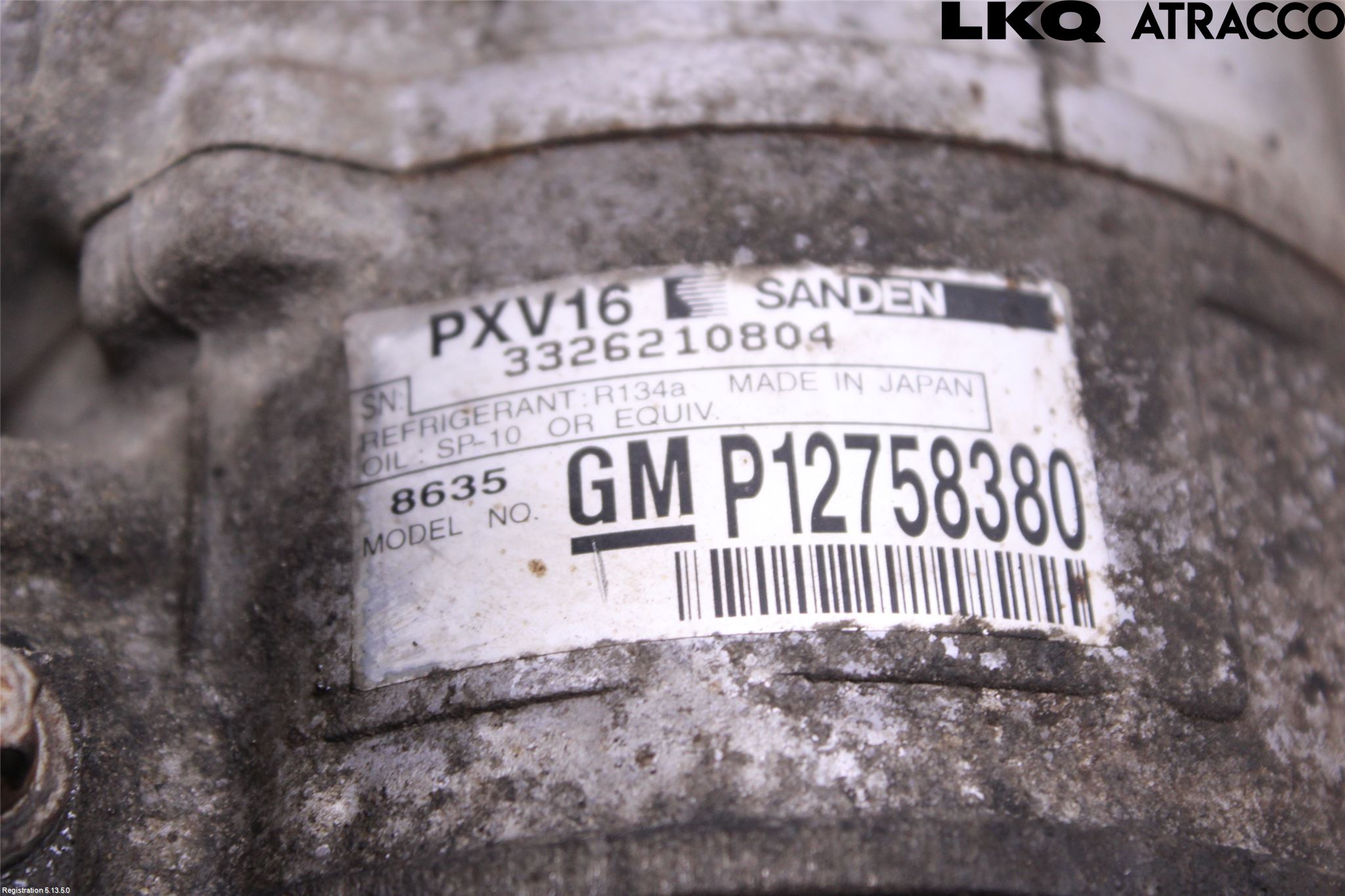 Saab 9-5     06-10 Varme Ac Kompressor