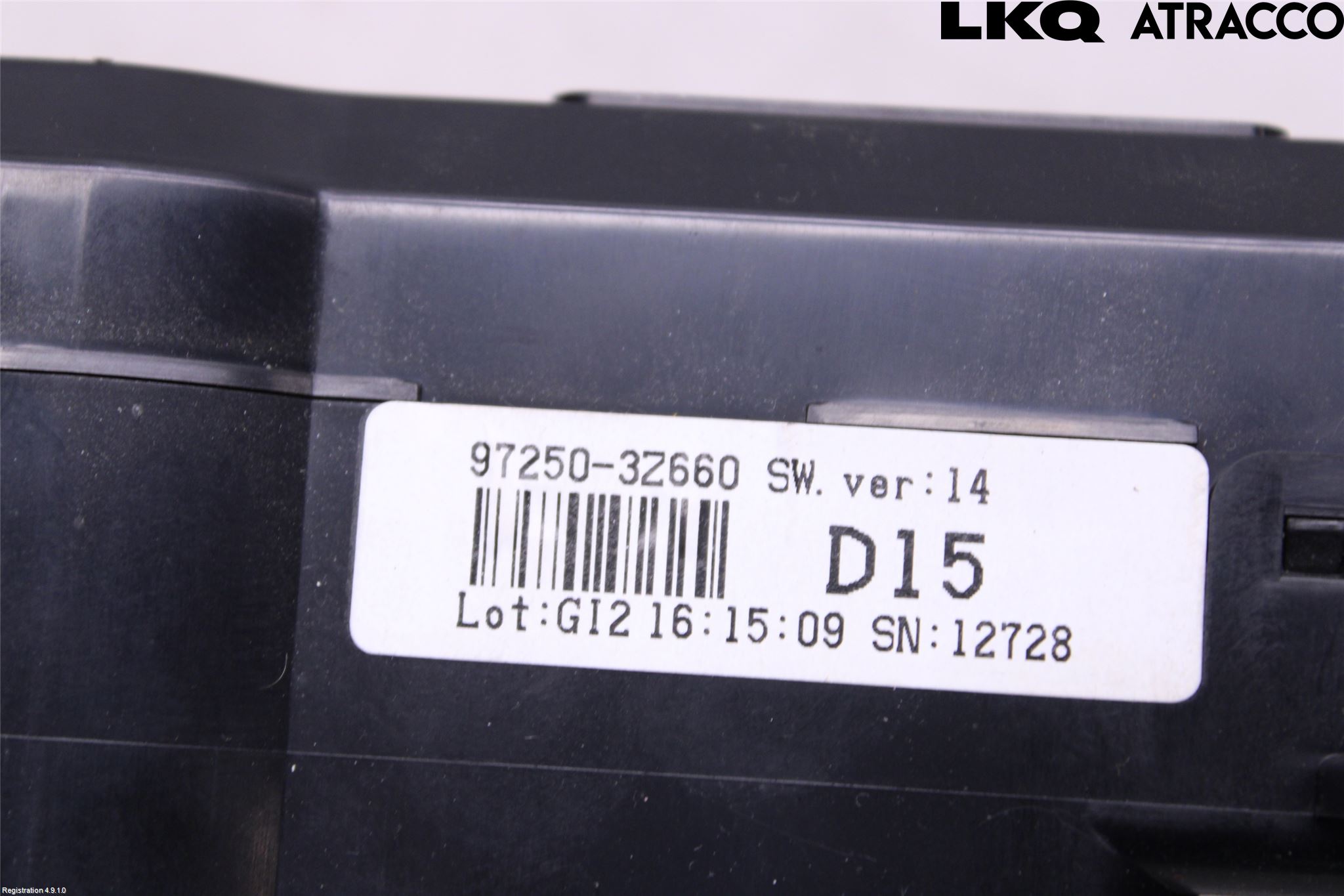 Hyundai i40 08-15 Varme Ac Betjening-Display