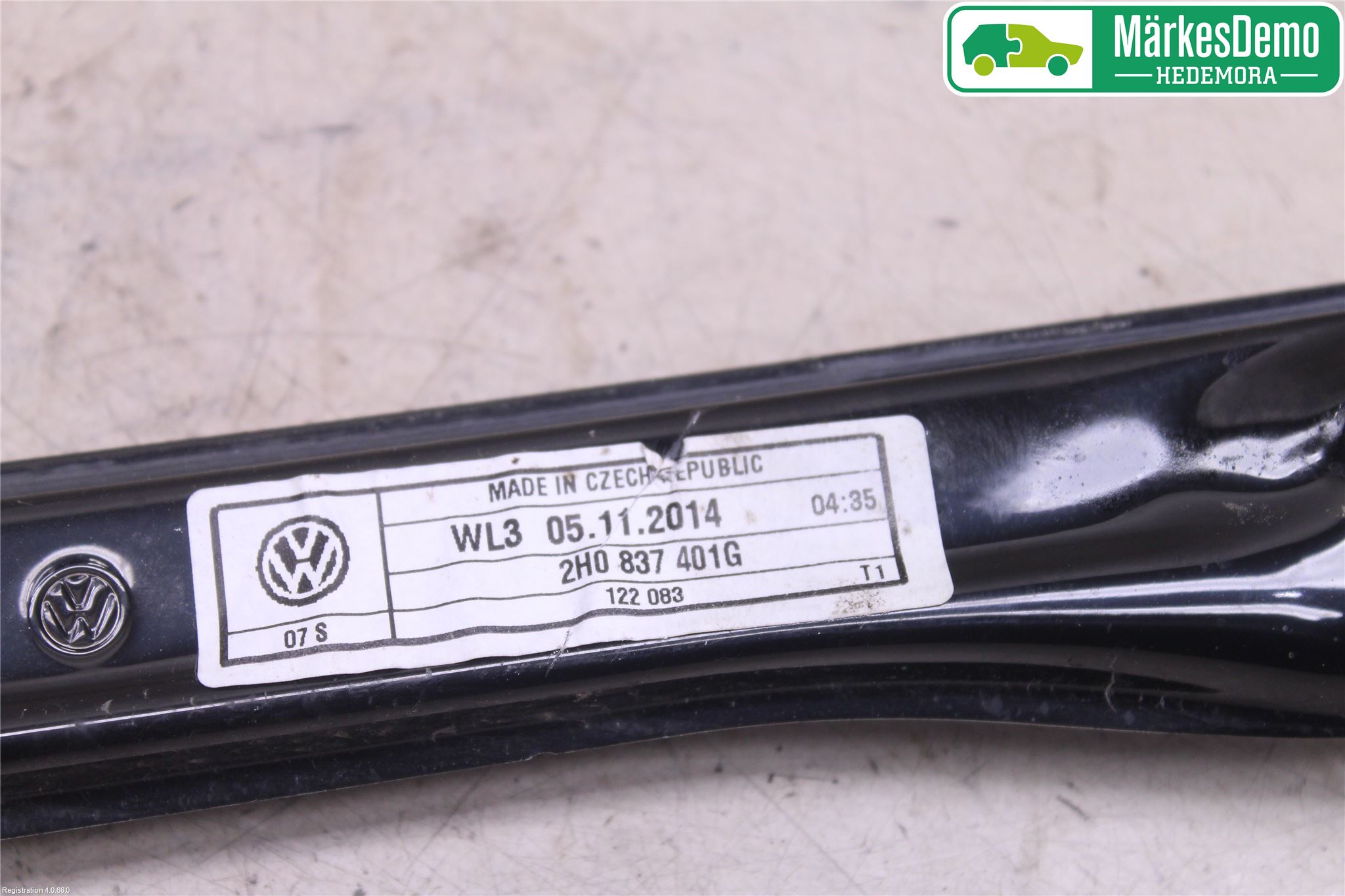 Volkswagen VW AMAROK 2H 10-22 Vindusheis El Komp