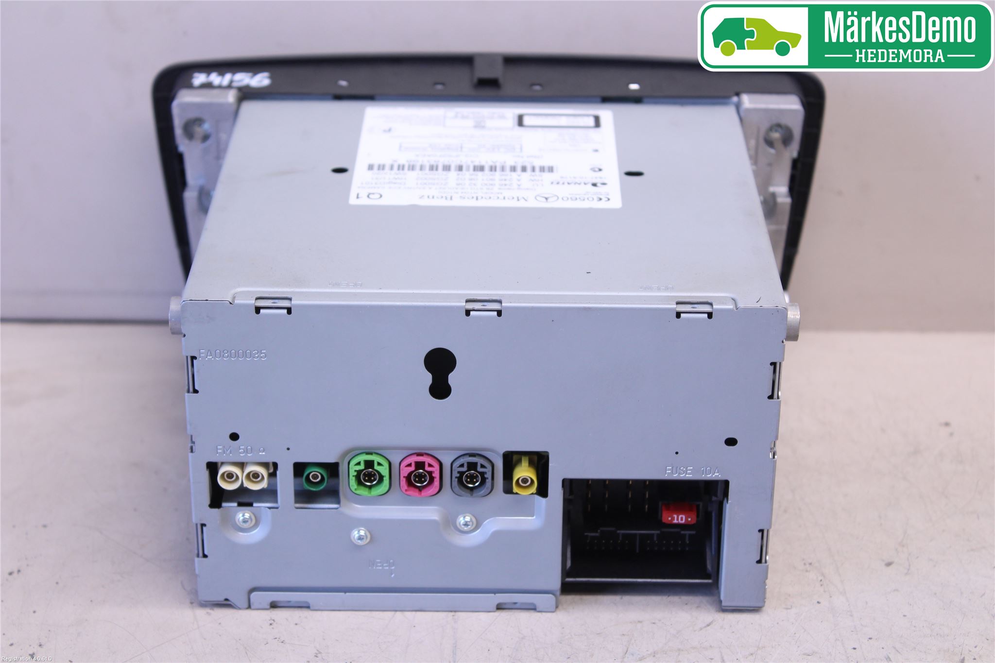 Mercedes-Benz MB A-KLASS (W176) 13-18 Stereo Radio Med Cd