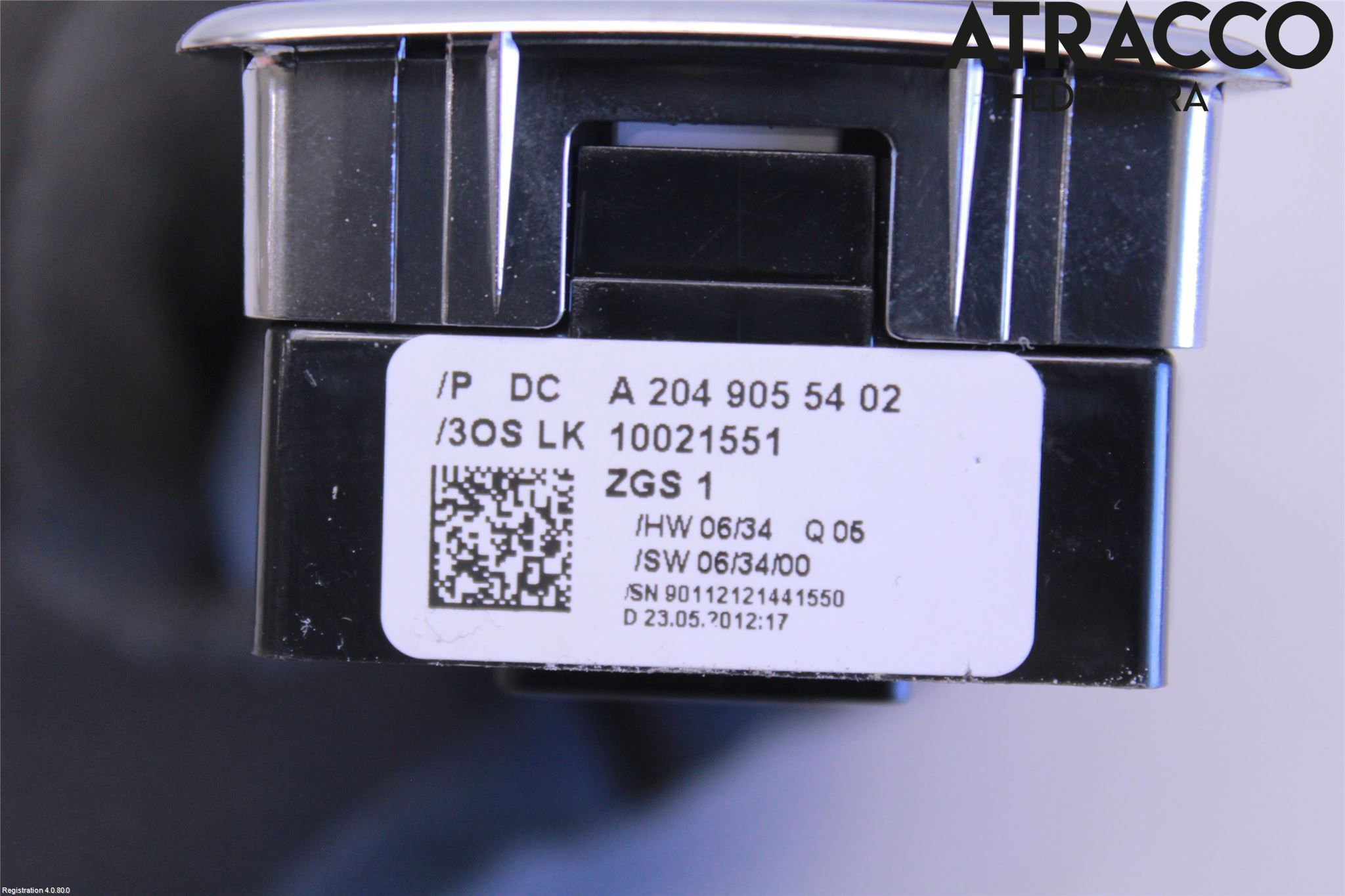 Mercedes-Benz MB GLK-KLASS (X204) 08-16 Bryter Vindusheis