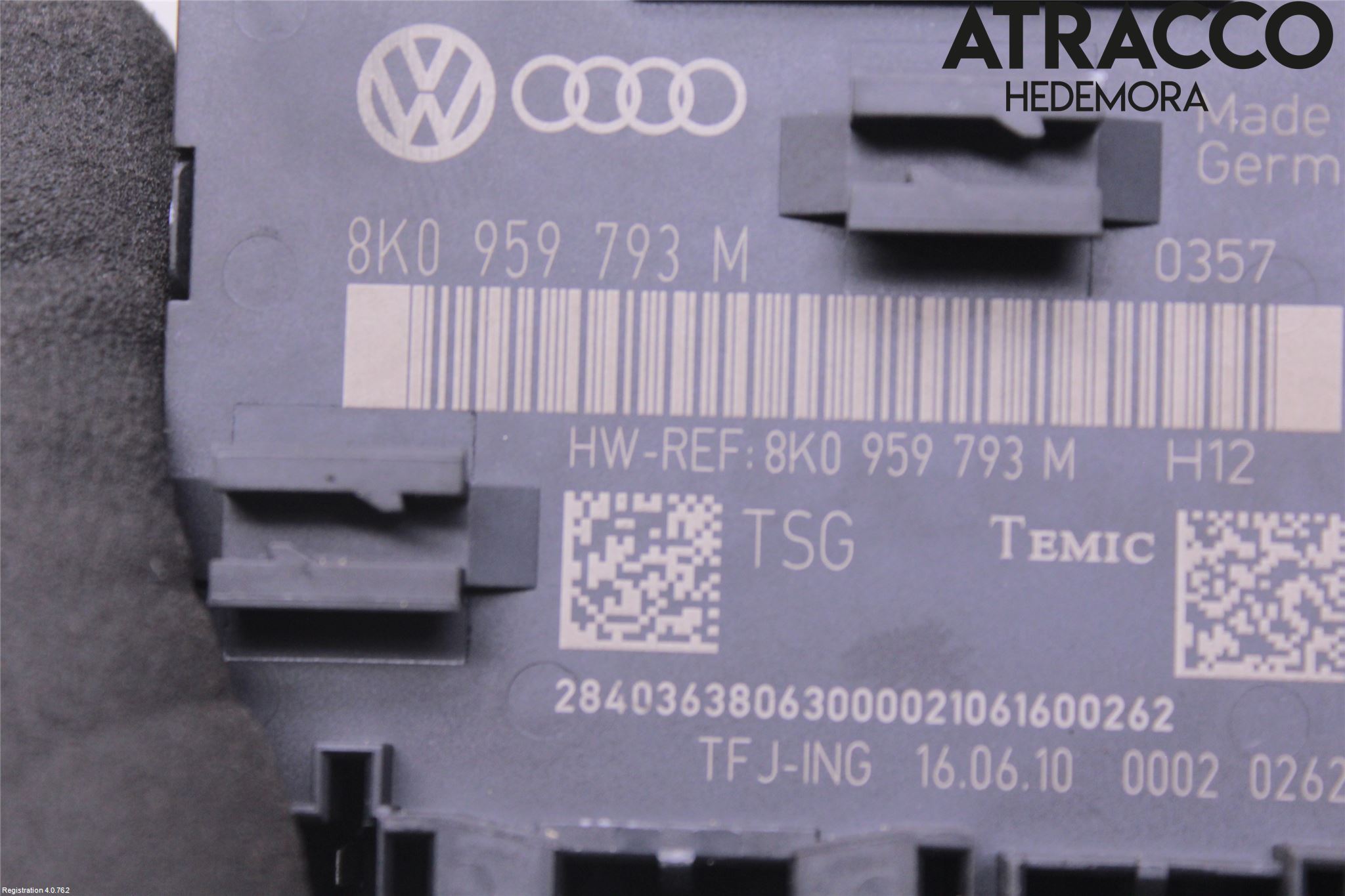 Audi A4 ALLROAD 09-16 Styreenhet Dør