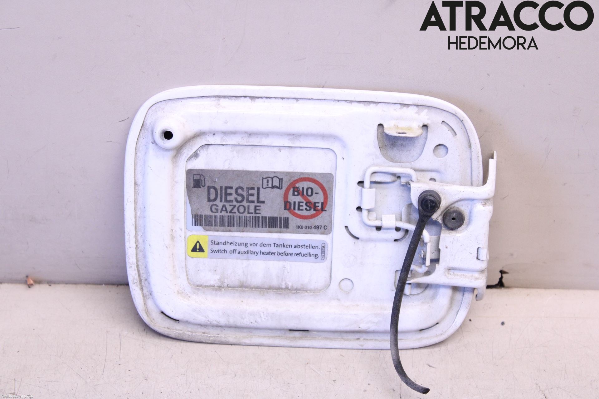 Volkswagen VW CADDY 11-15 Drivstoff Tankluke