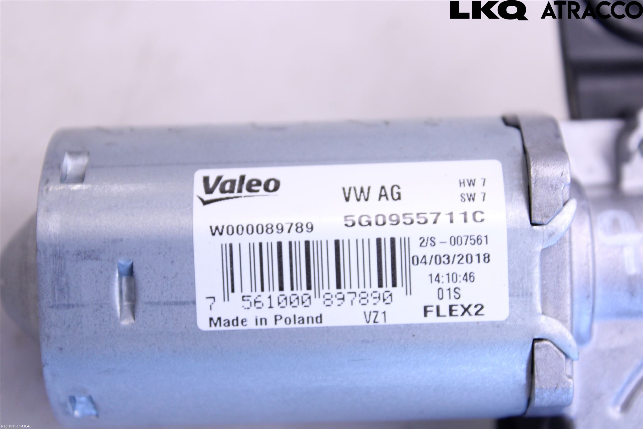 Volkswagen VW POLO VI 18->> Viskermotor Bakluke