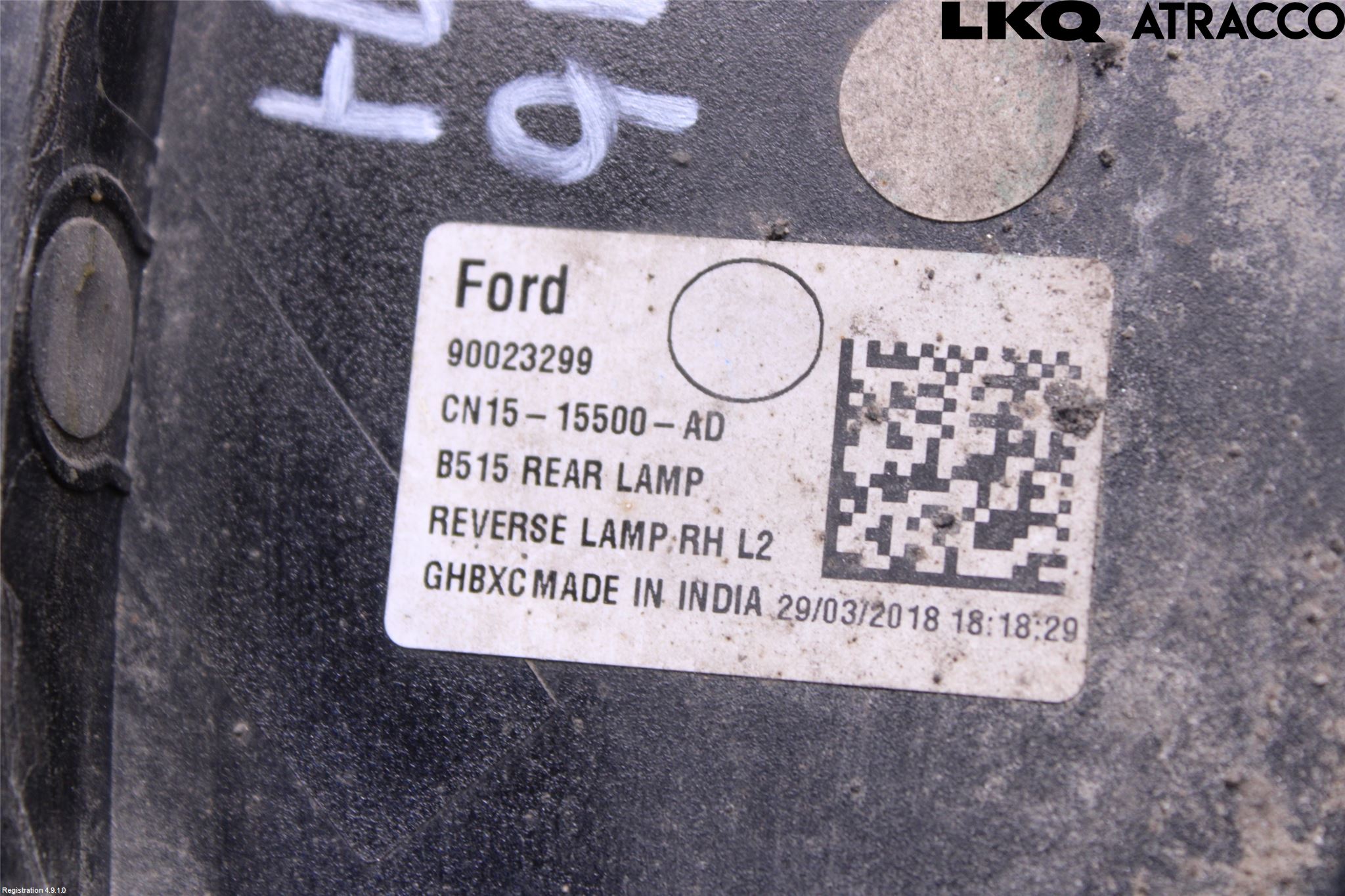 Ford ECOSPORT 17- Refleks Bak