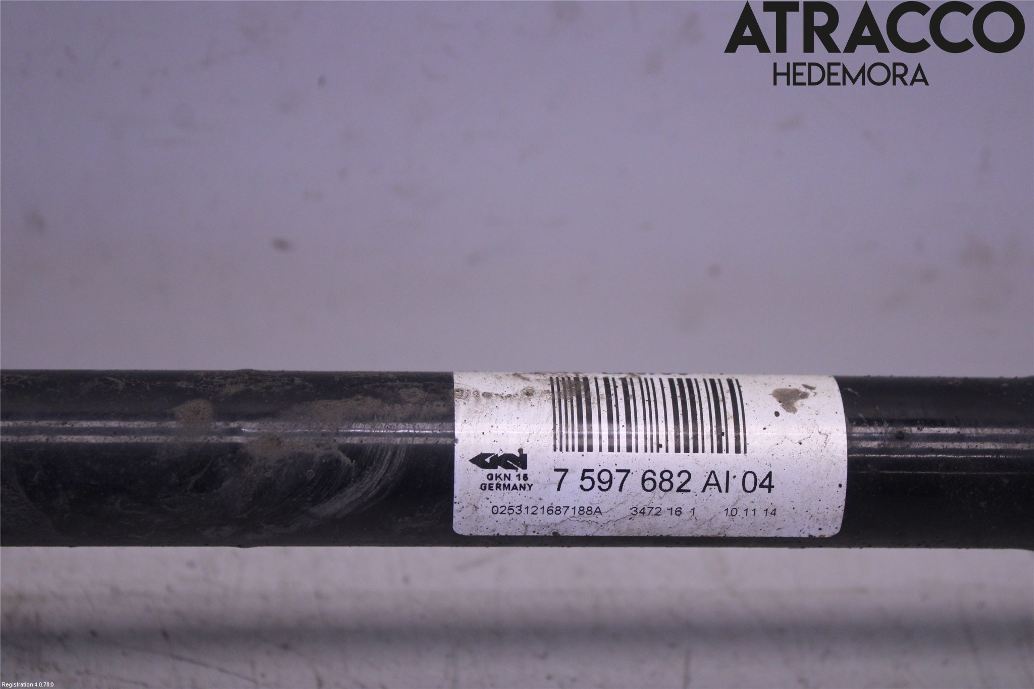 BMW 4 F32/F33/F82/F83 13-20 Drivaksel Bak Kompl Høyre