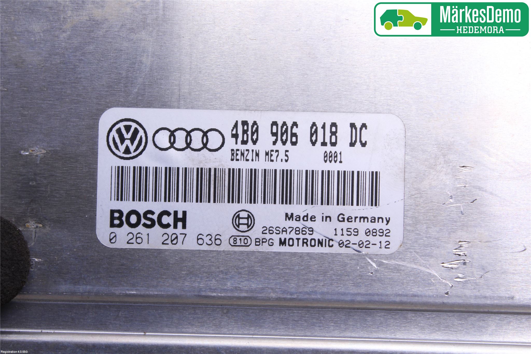 Volkswagen VW PASSAT 01-05 Styreenhet Innsprøytning