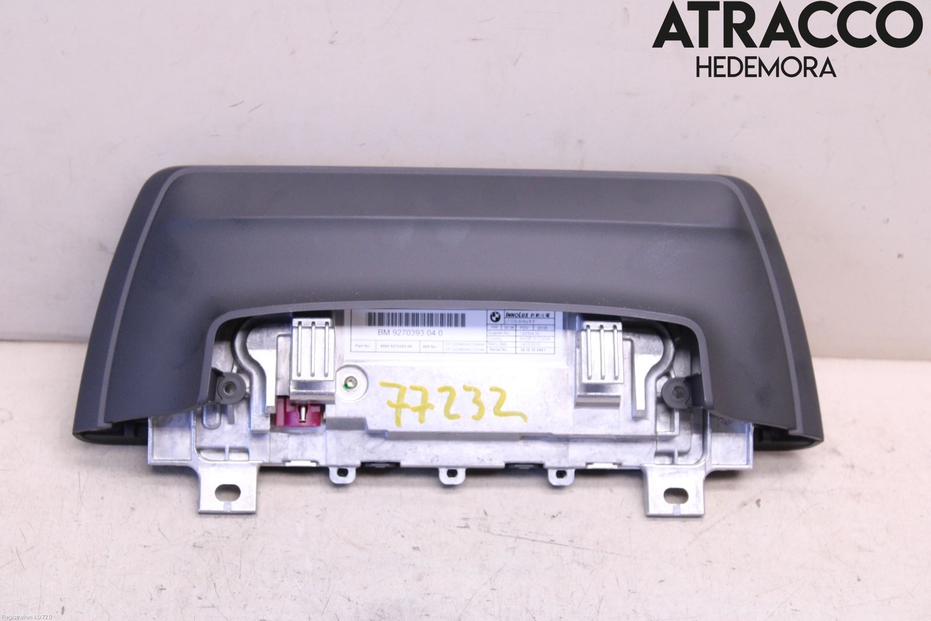 BMW 3 F30/F31/F80 12-19 Stereo Radio Med Cd