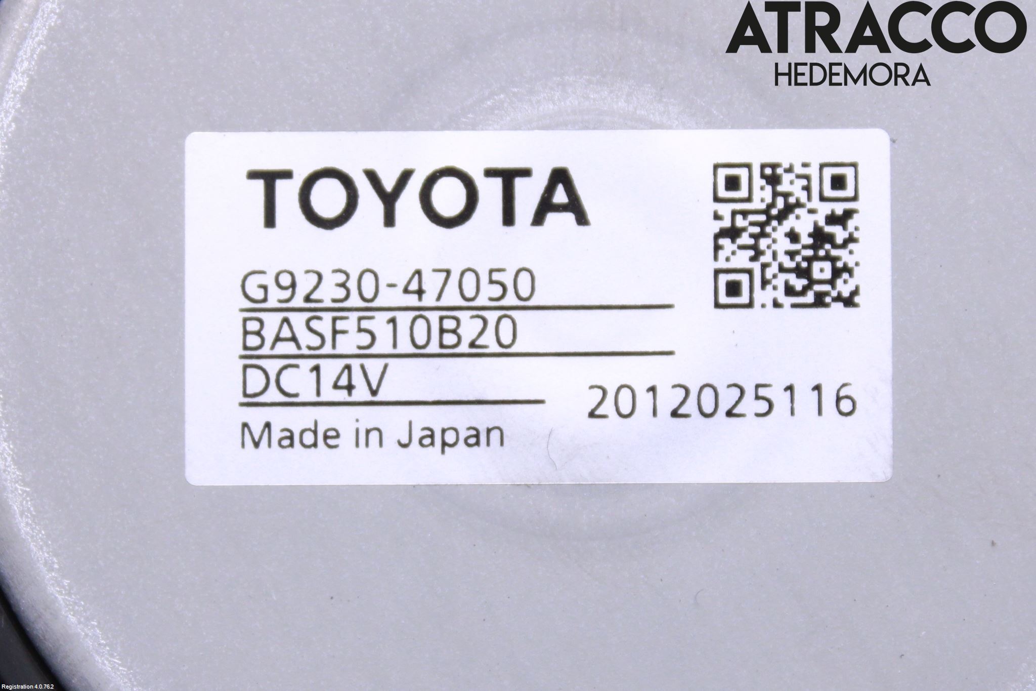 Toyota C-HR 16-23 Varme Ac Varmeapparatvifte
