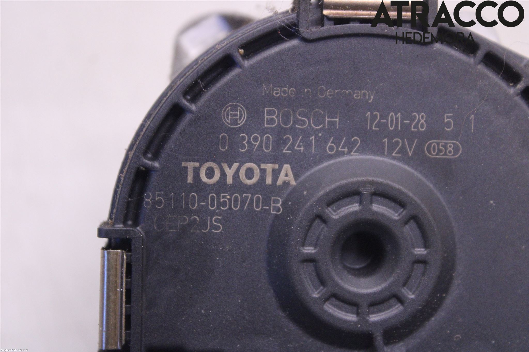 Toyota AVENSIS 09-15 Viskermotor Frontrute