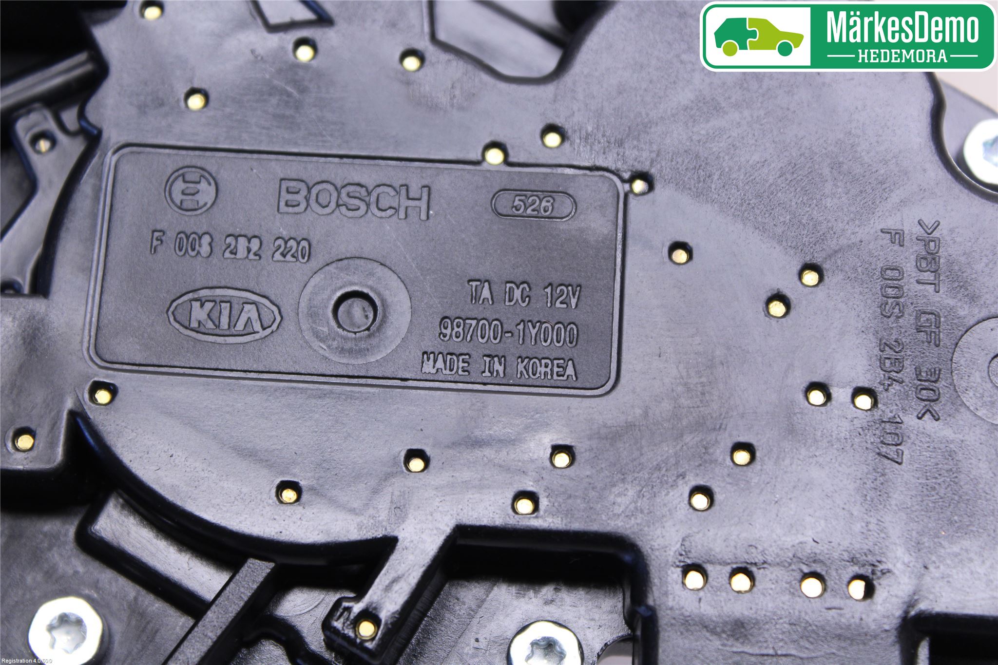 Kia PICANTO 12-17 Viskermotor Bakluke