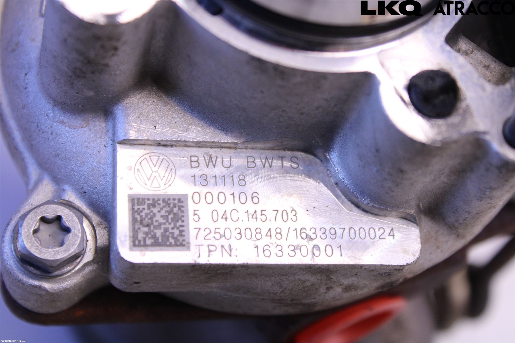Volkswagen VW POLO VI 18->> Turboaggregat