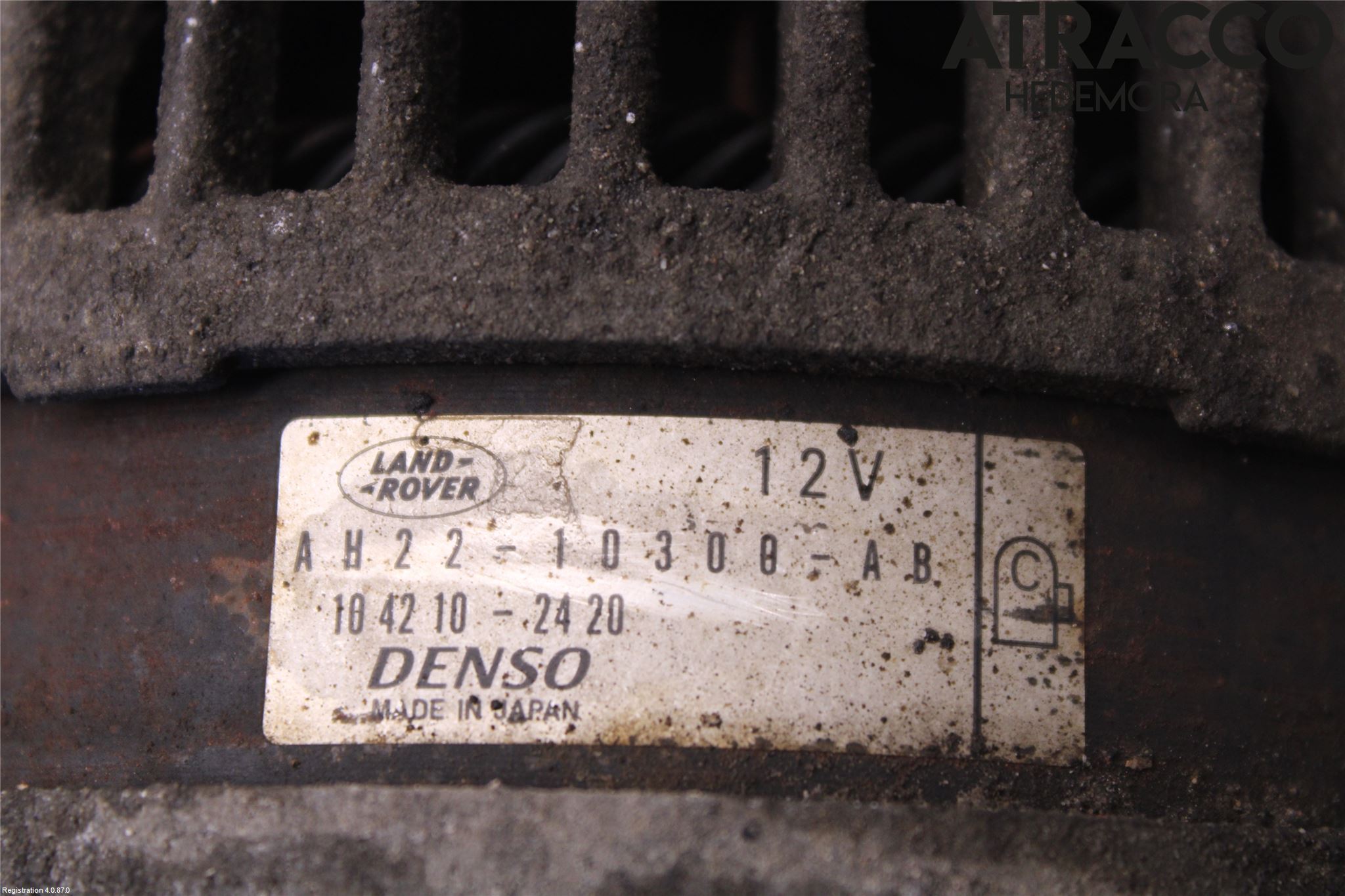 Landrover RANGE ROVER SPORT (L320) 10-13 Dynamo