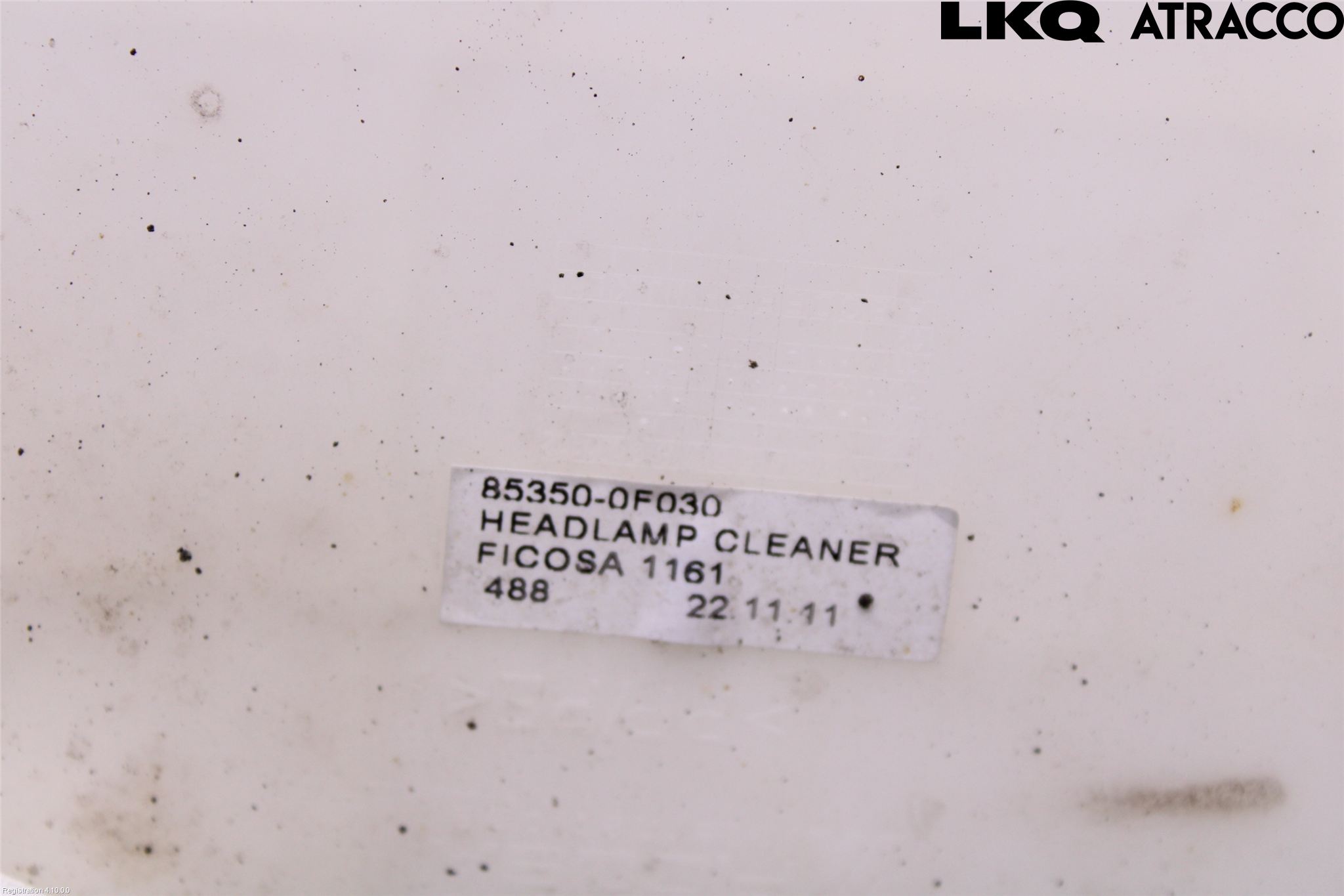Toyota VERSO 09-18 Spylerbeholder Frontrute-Lykte