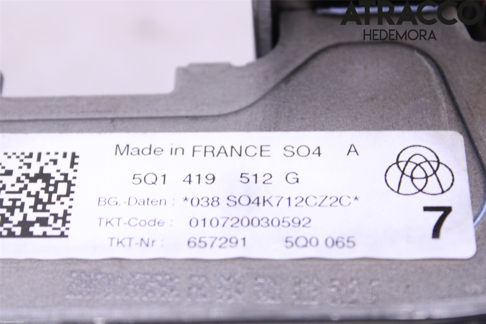 Audi Q2/SQ2 17- Rattakselaggregat Justerbart