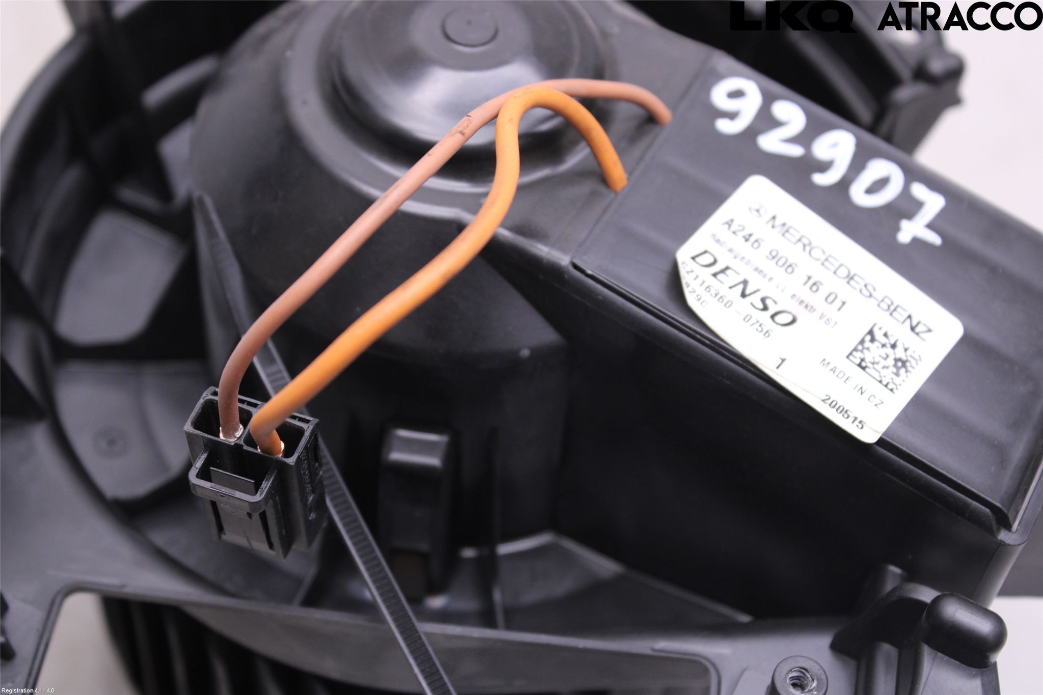 Mercedes-Benz MB CLA-KLASS (C117/X117) 13-19 Varme Ac Varmeapparatvifte