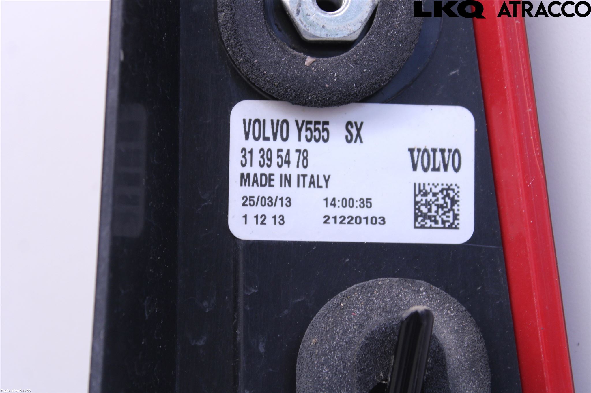 Volvo V40 CROSS COUNTRY 13-19 Baklykt Venstre