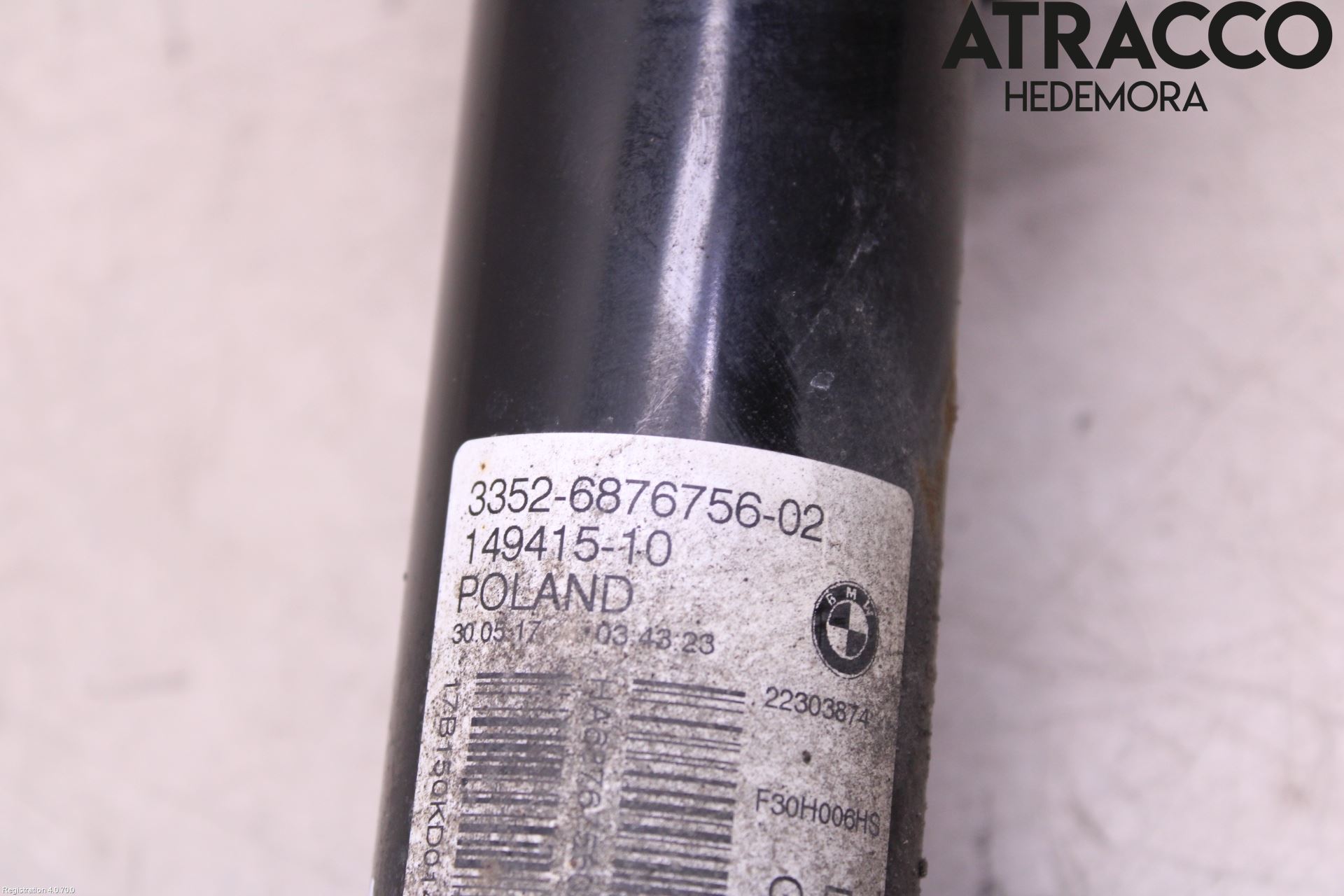 BMW 3 F30/F31/F80 12-19 Støtdemper Bak