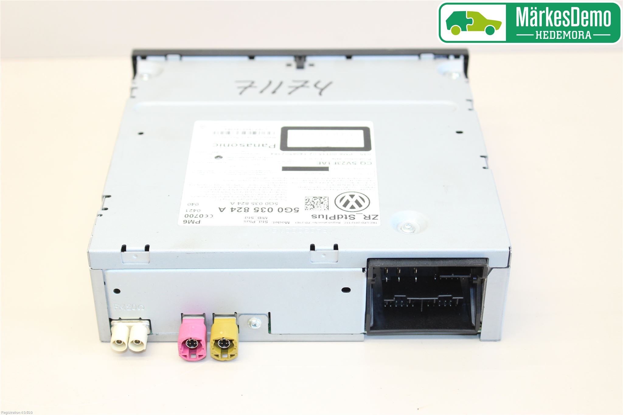 Volkswagen VW GOLF / E-GOLF VII 13-20 Stereo Radio Med Cd