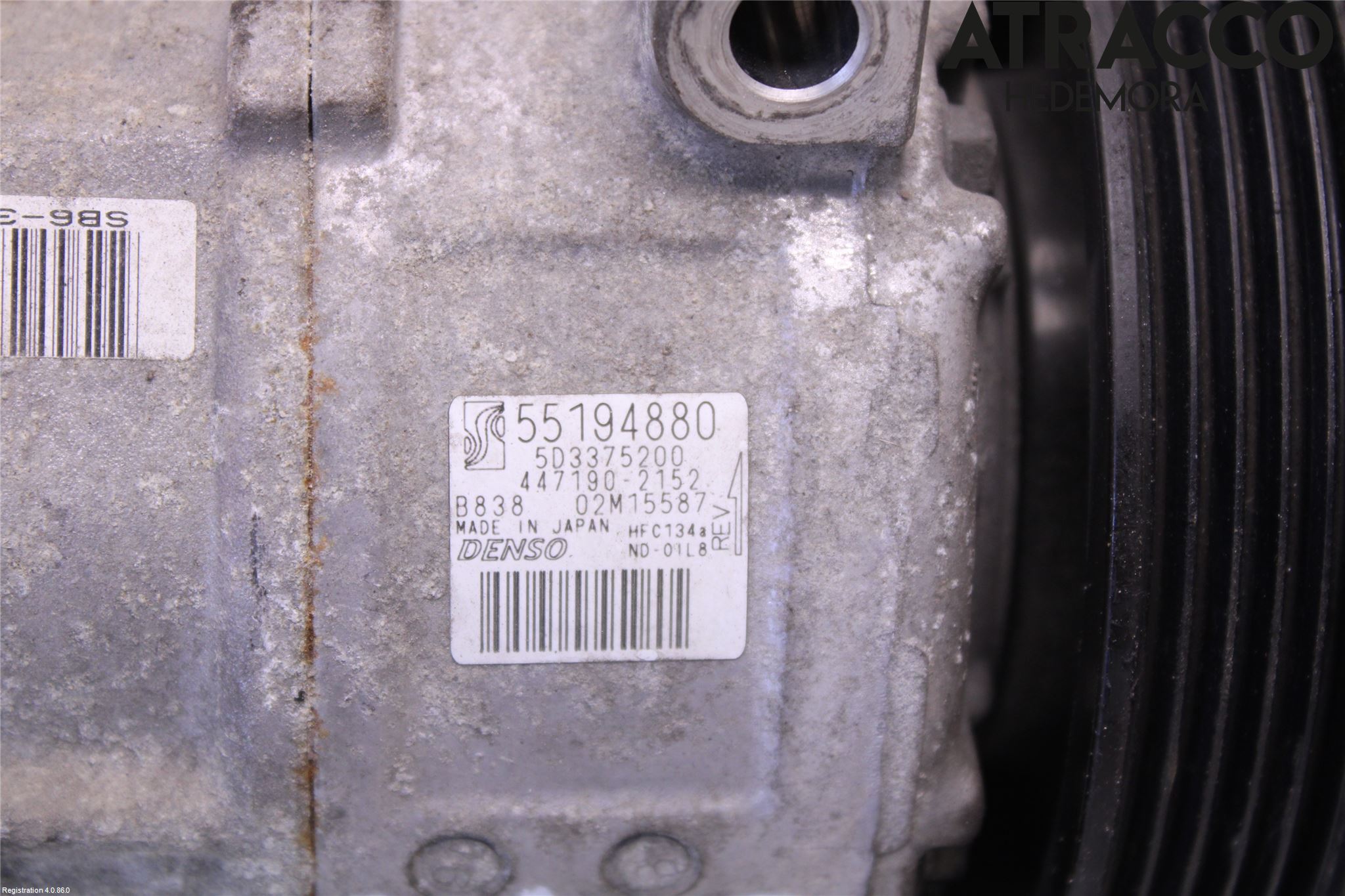 Fiat FIORINO Varme Ac Kompressor