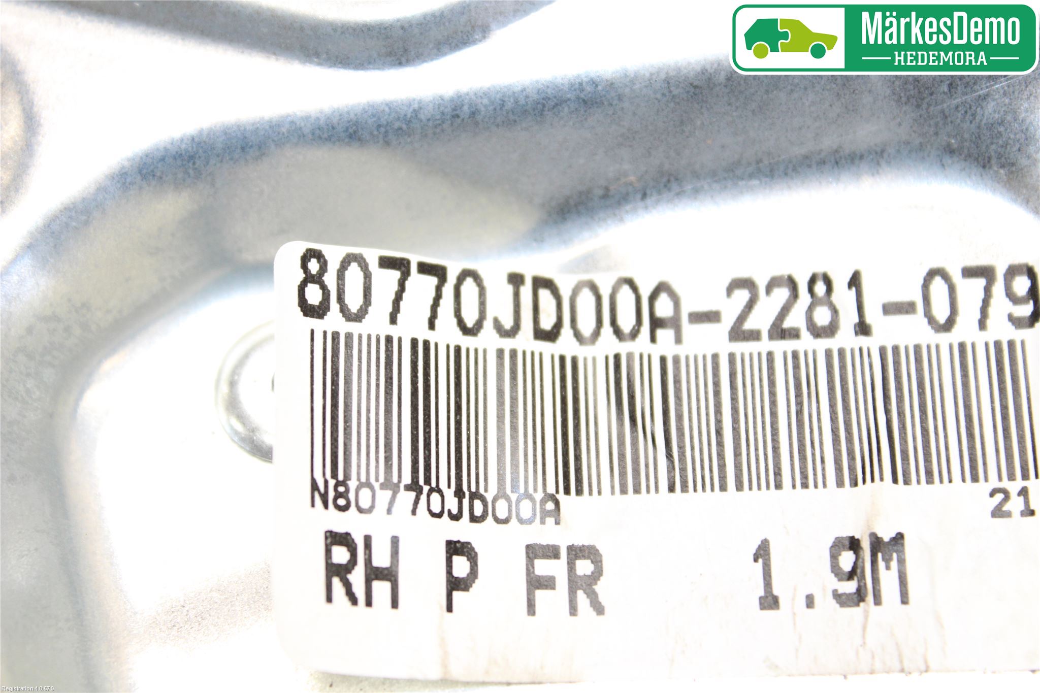 Nissan QASHQAI 10-14 Vindusheis El Komp