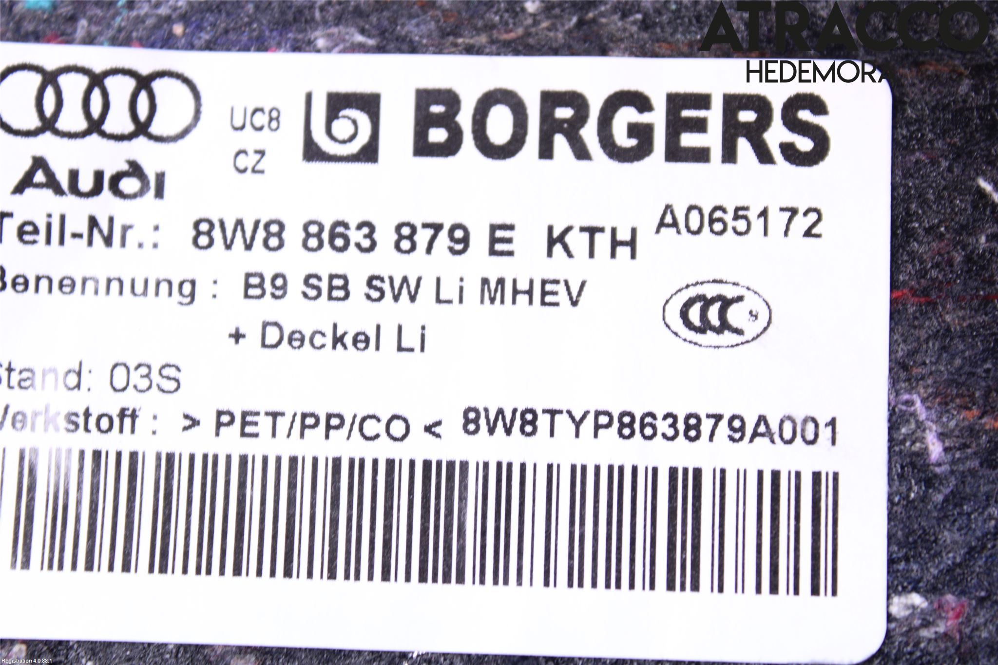 Audi A5 17- Innr Bakluketrekk