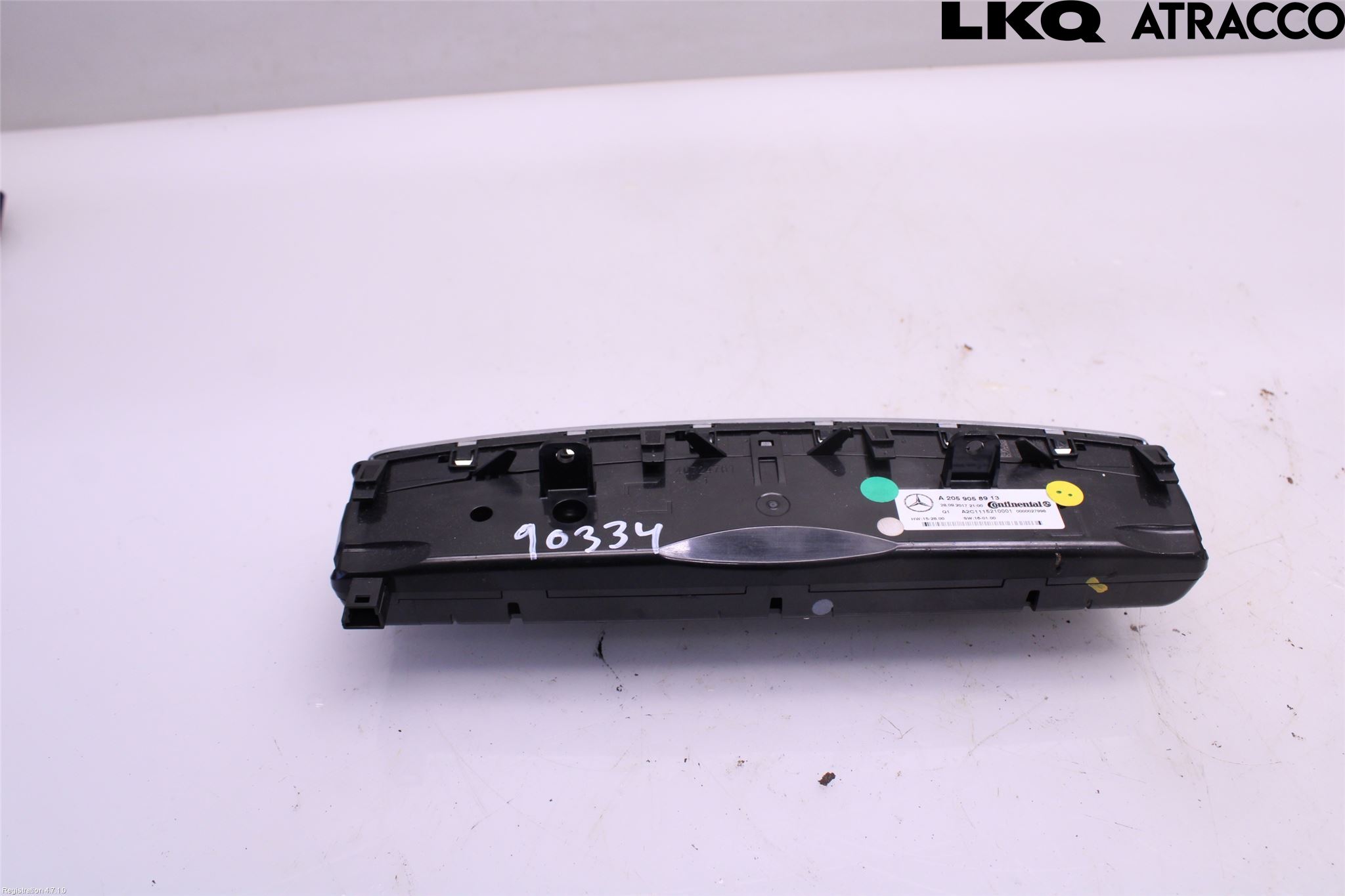 Mercedes-Benz MB C-KLASS (W205) 14-21 Varme Ac Betjening-Display