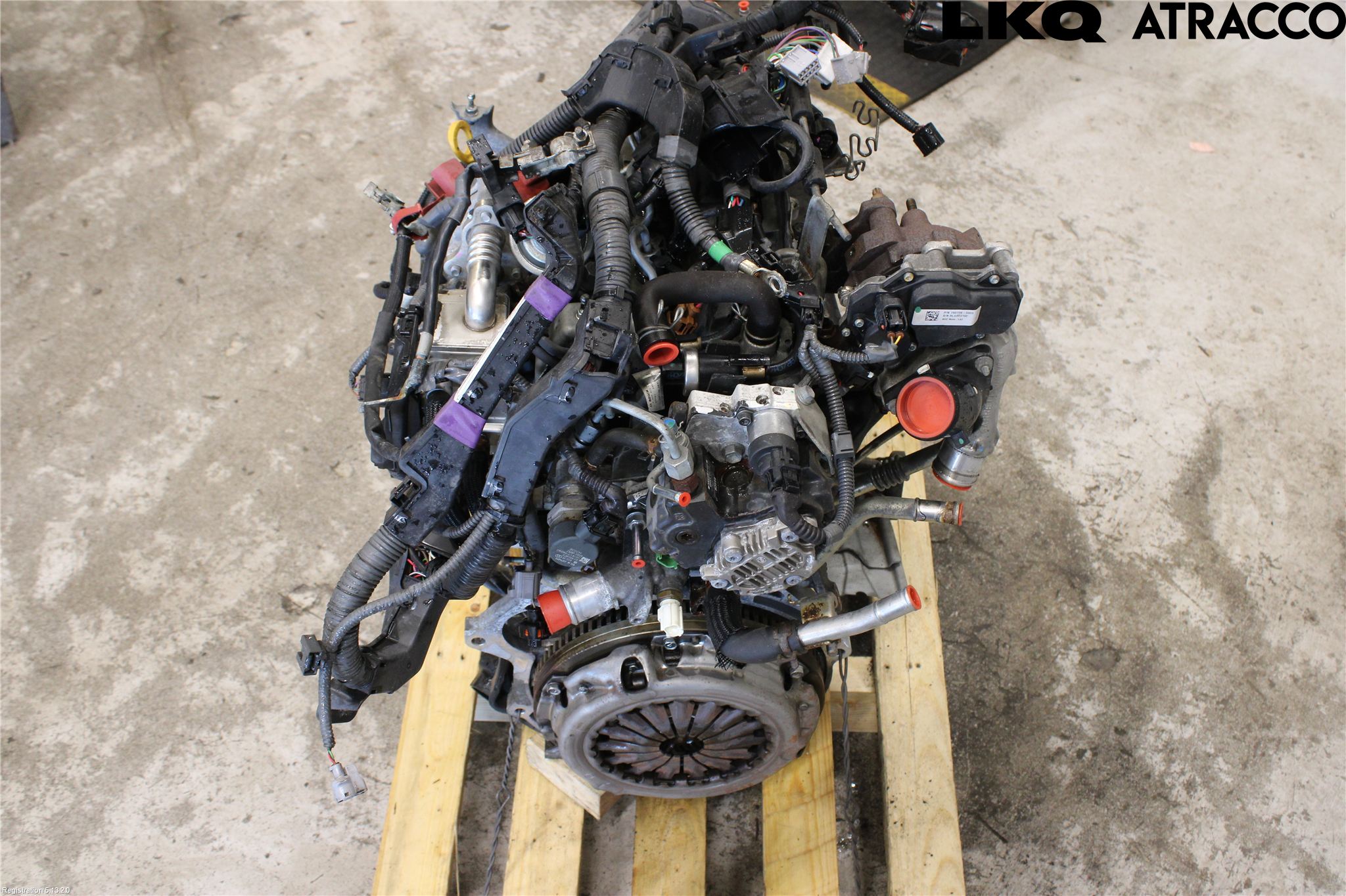 Toyota AURIS 10-12 Motor Diesel