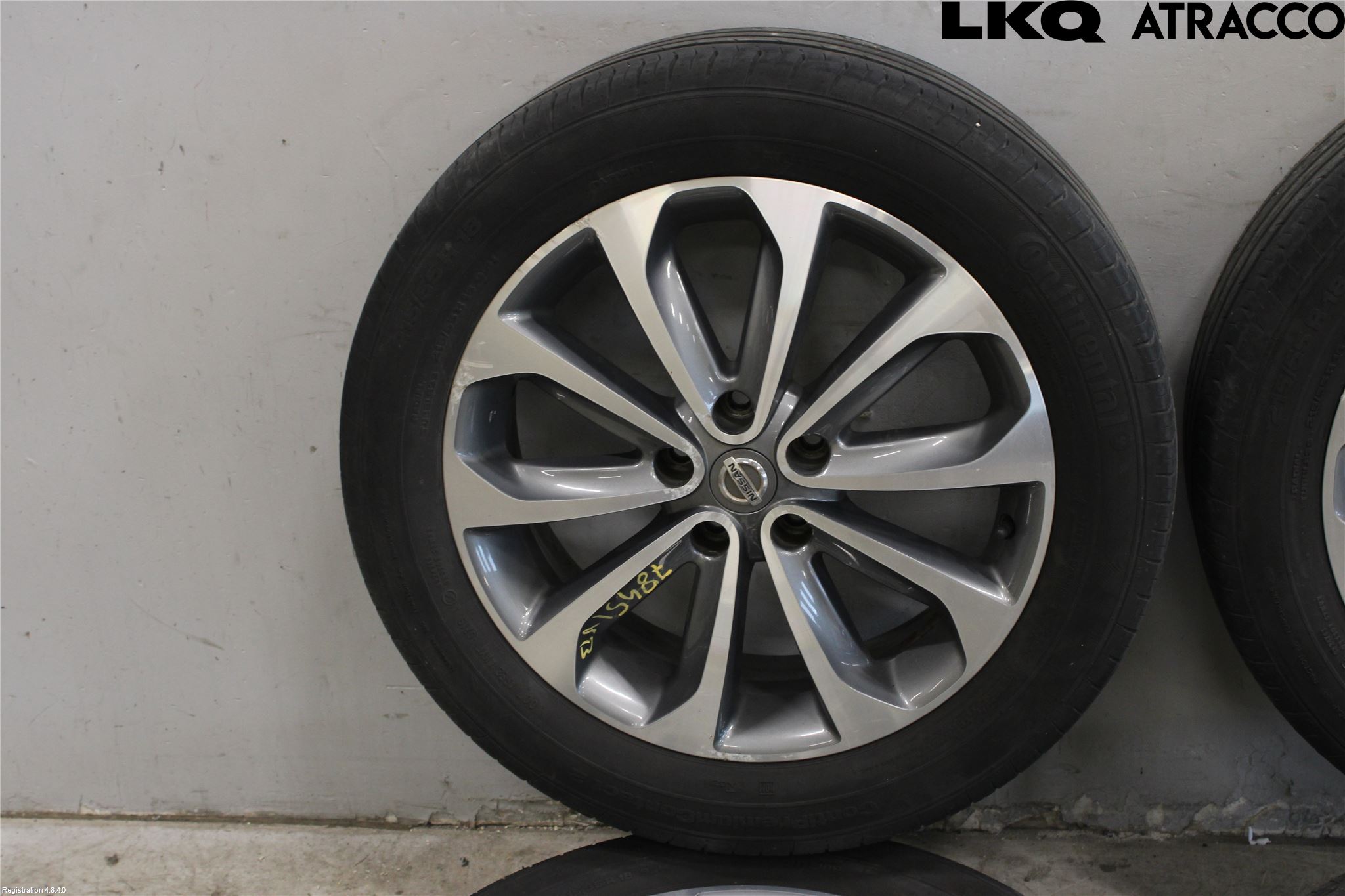 Nissan QASHQAI+2  10-14 Dekk Sommer På Alu Felg 4Stk