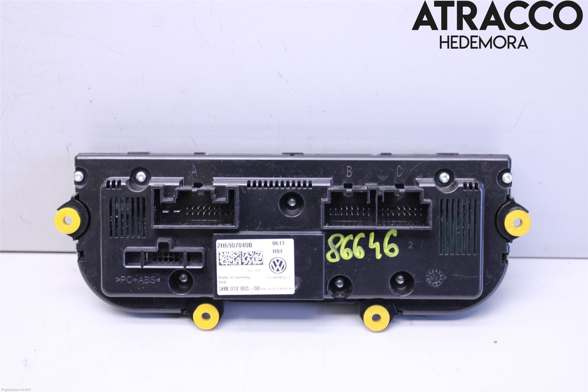 Volkswagen VW AMAROK 2H 10-22 Varme Ac Betjening-Display