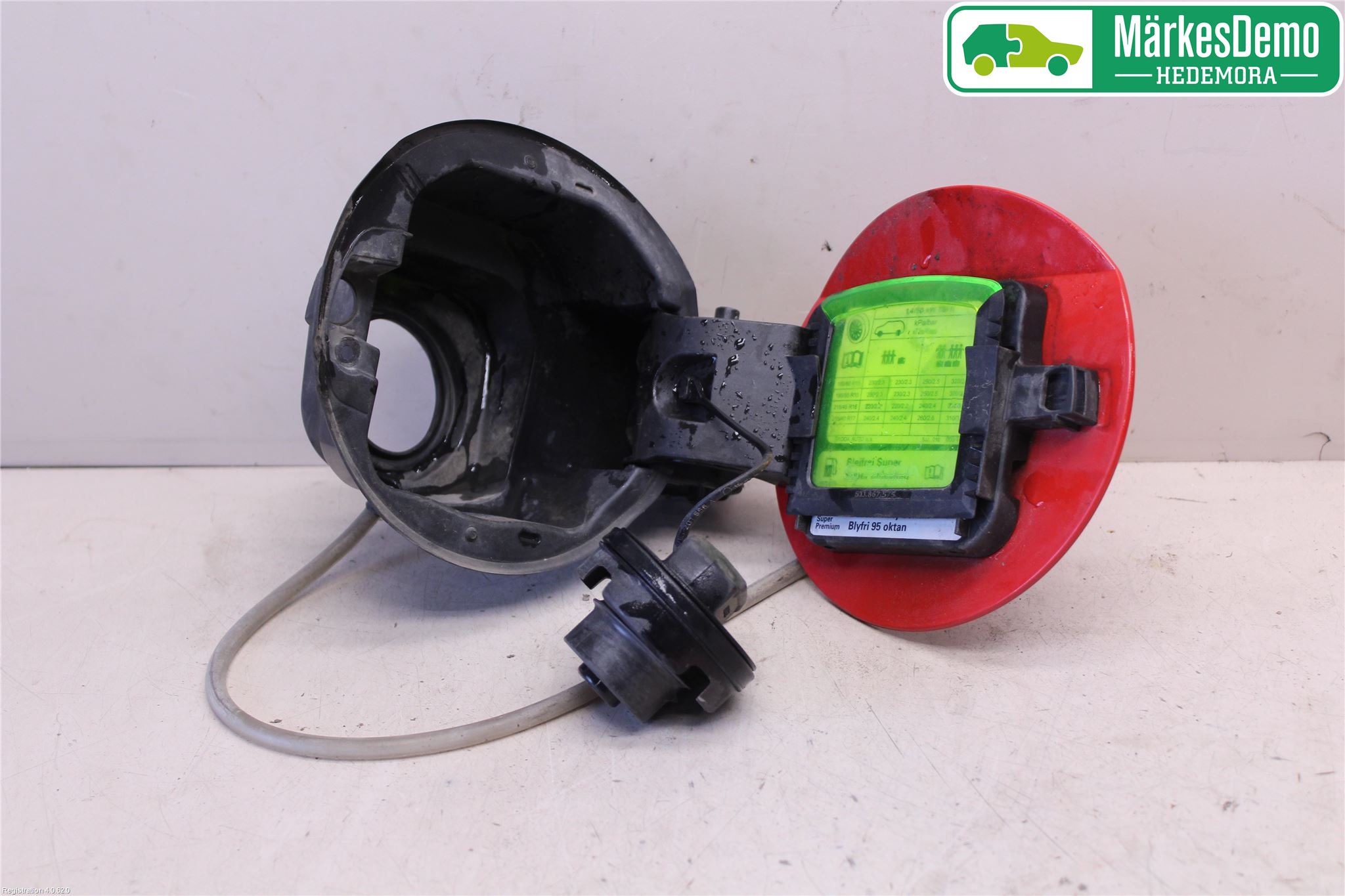 Skoda RAPID Drivstoff Tankluke