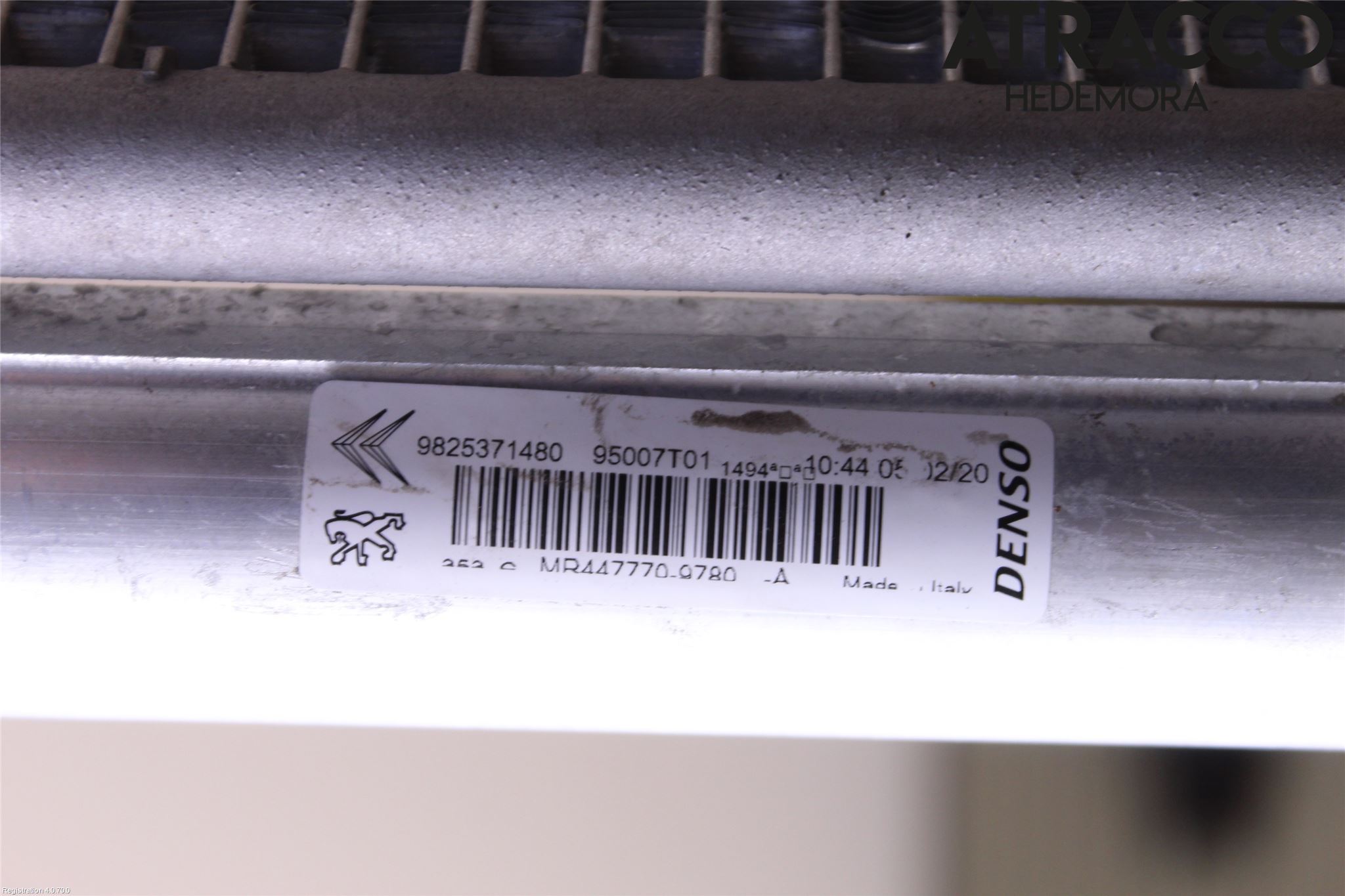 Peugeot 208/E-208 20- Varme Ac Kondenser-Kjøler