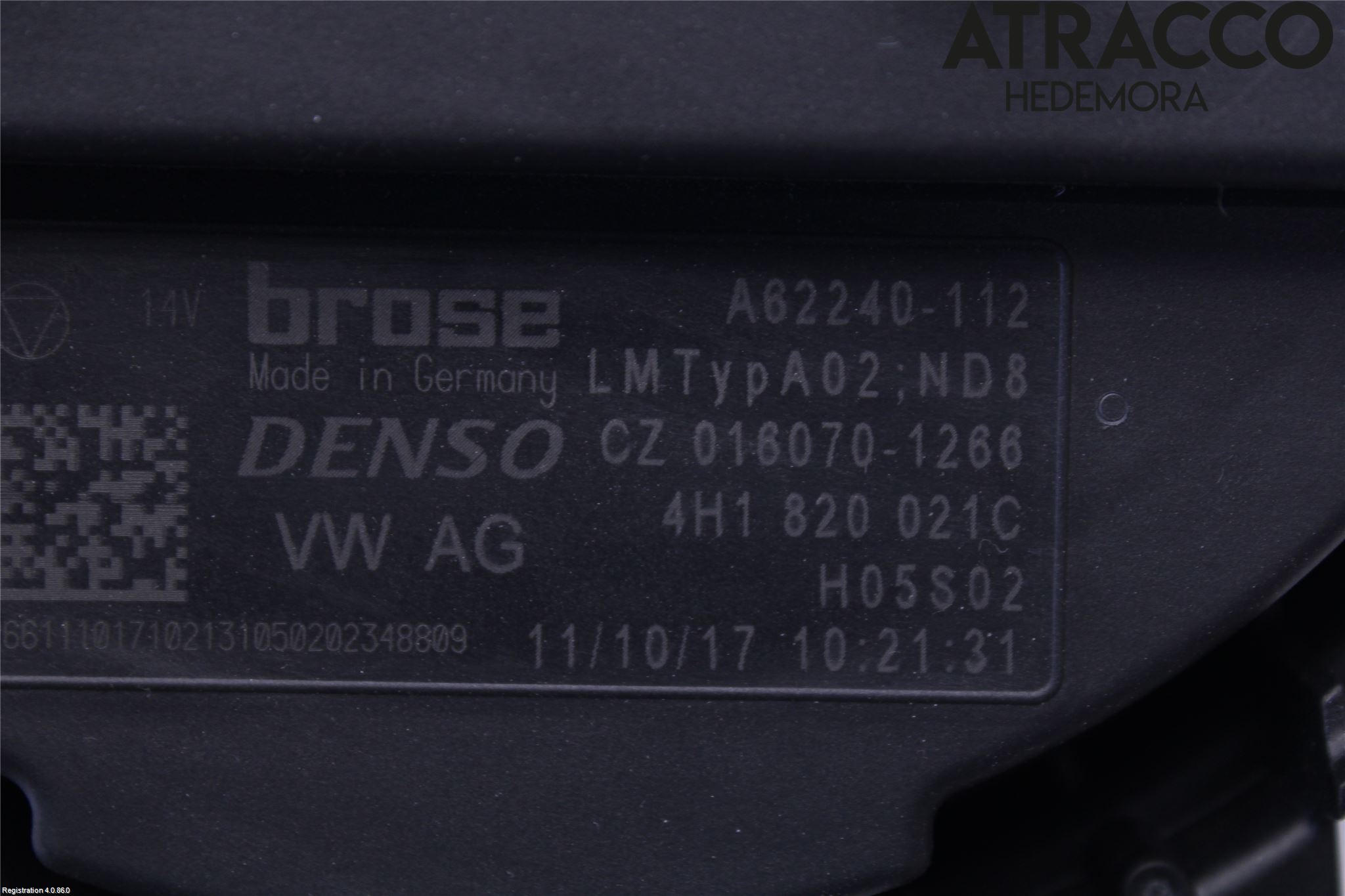 Audi A6/S6 4G 11-18 Varme Ac Varmeapparatvifte