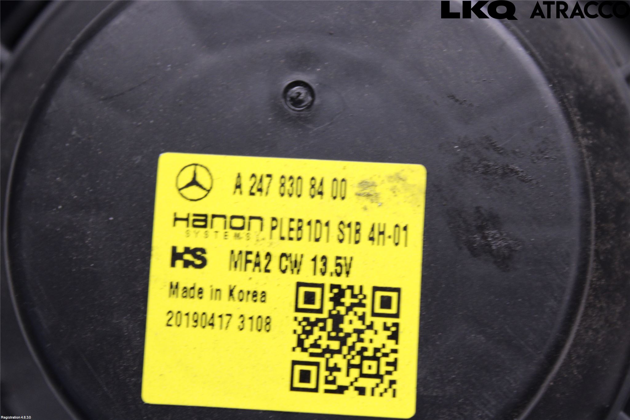 Mercedes-Benz MB B-KLASS (W247) 19- Varme Ac Varmeapparatvifte
