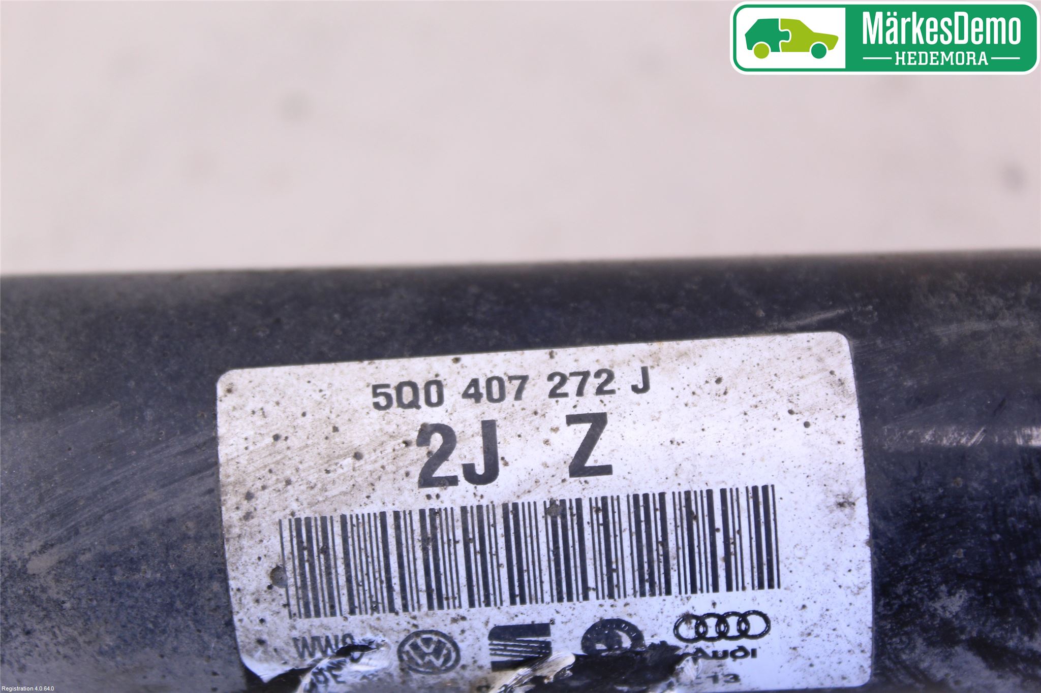 Audi A3/S3 8V 13-20 Drivaksel Foran Kompl Høyre