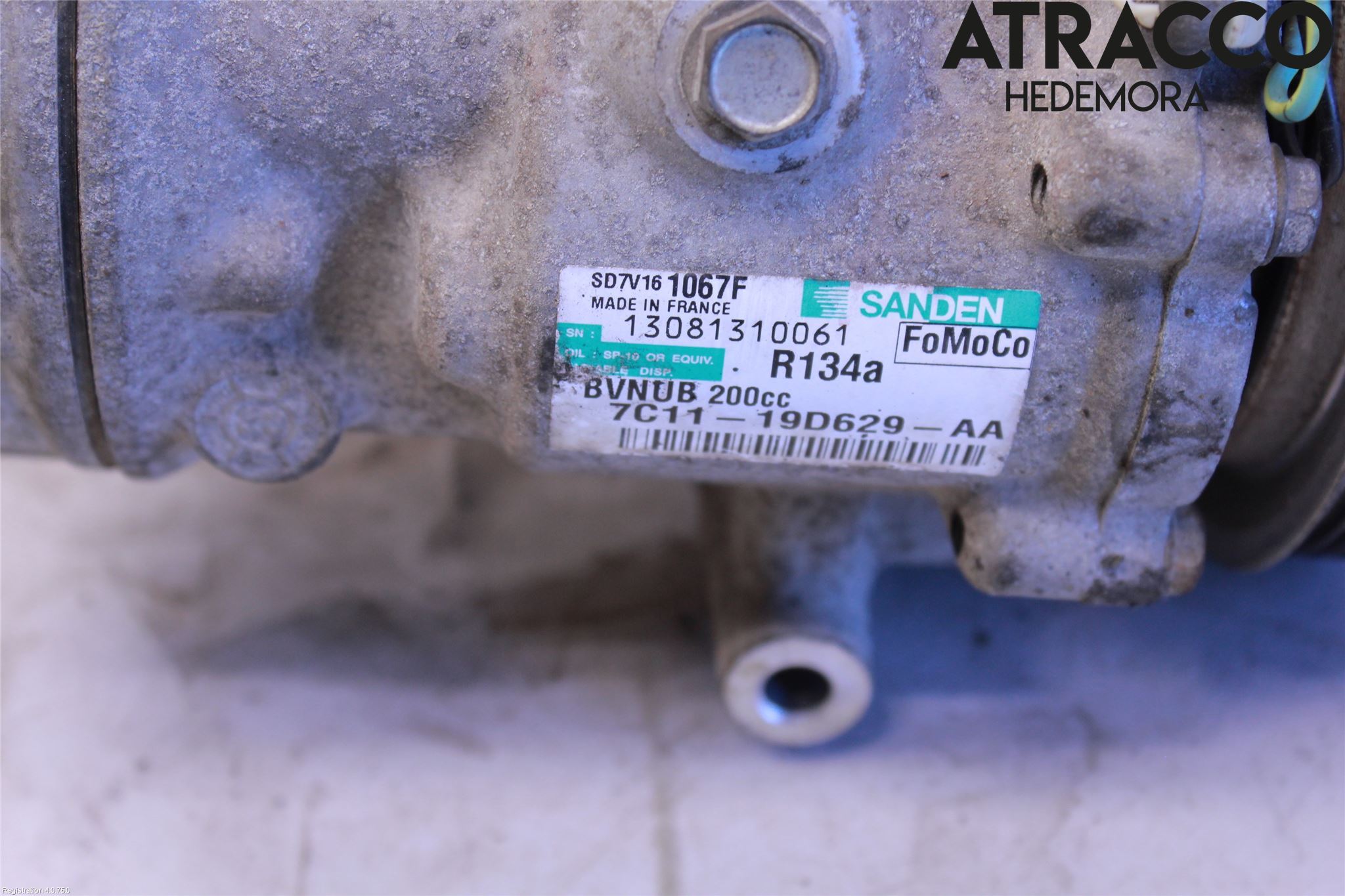 Ford TRANSIT    06-13 Varme Ac Kompressor